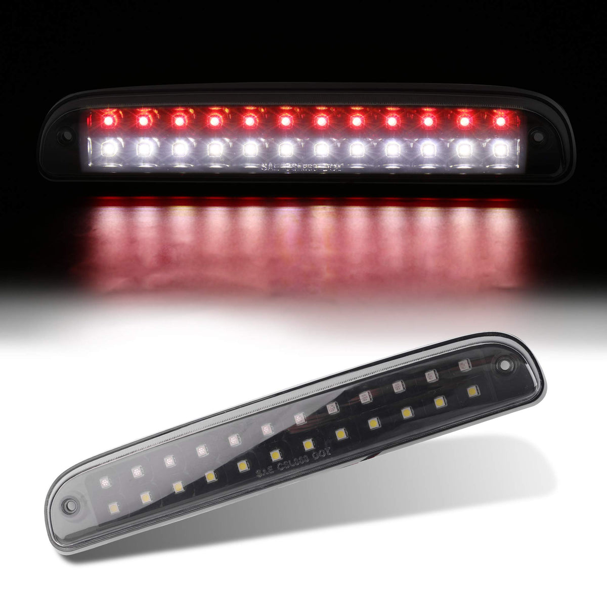 Husuku 3Rd Third Brake Light Led For 1999-2016 Ford F250 F350 F450 F550 Super Duty, High Mount Brake Lights Assembly For 1993-20