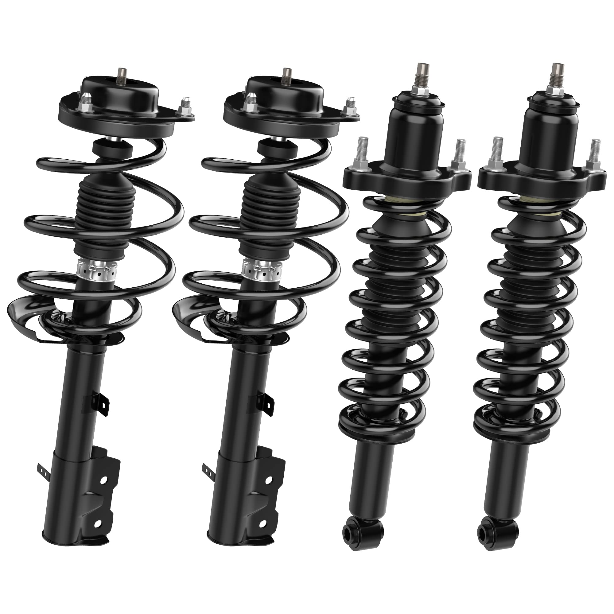 Yitamotor Front & Rear Struts Complete Strut Shocks Suspension Compatible With 2007-2012 Dodge Caliber, 2007-2014 Jeep Compass,