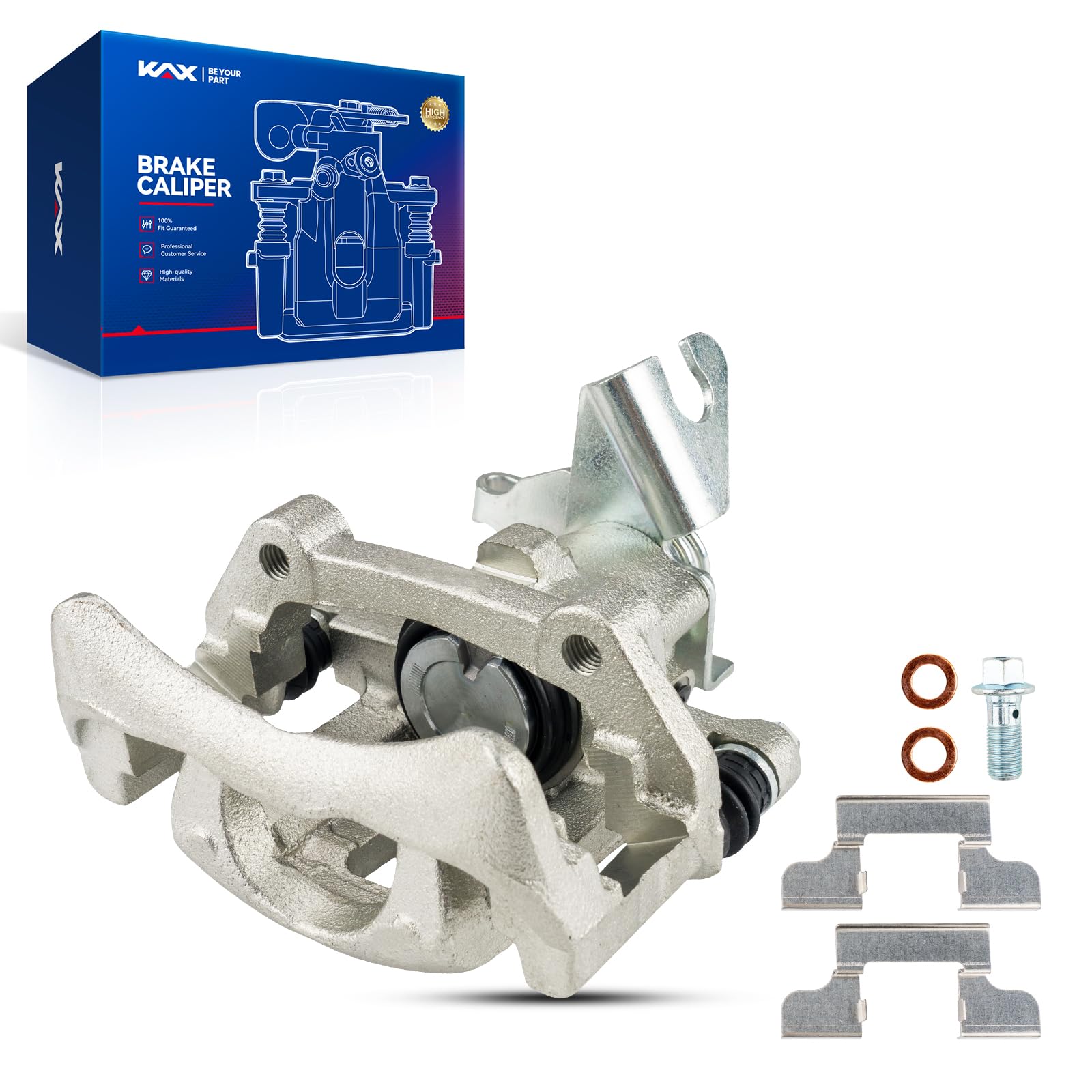 Kax Disc Brake Caliper Assembly Fit For 2005 2006 2007 2008 2009 2010 2011 2012 2013 2014 Ford Mustang, Rear Left Driver Side Br