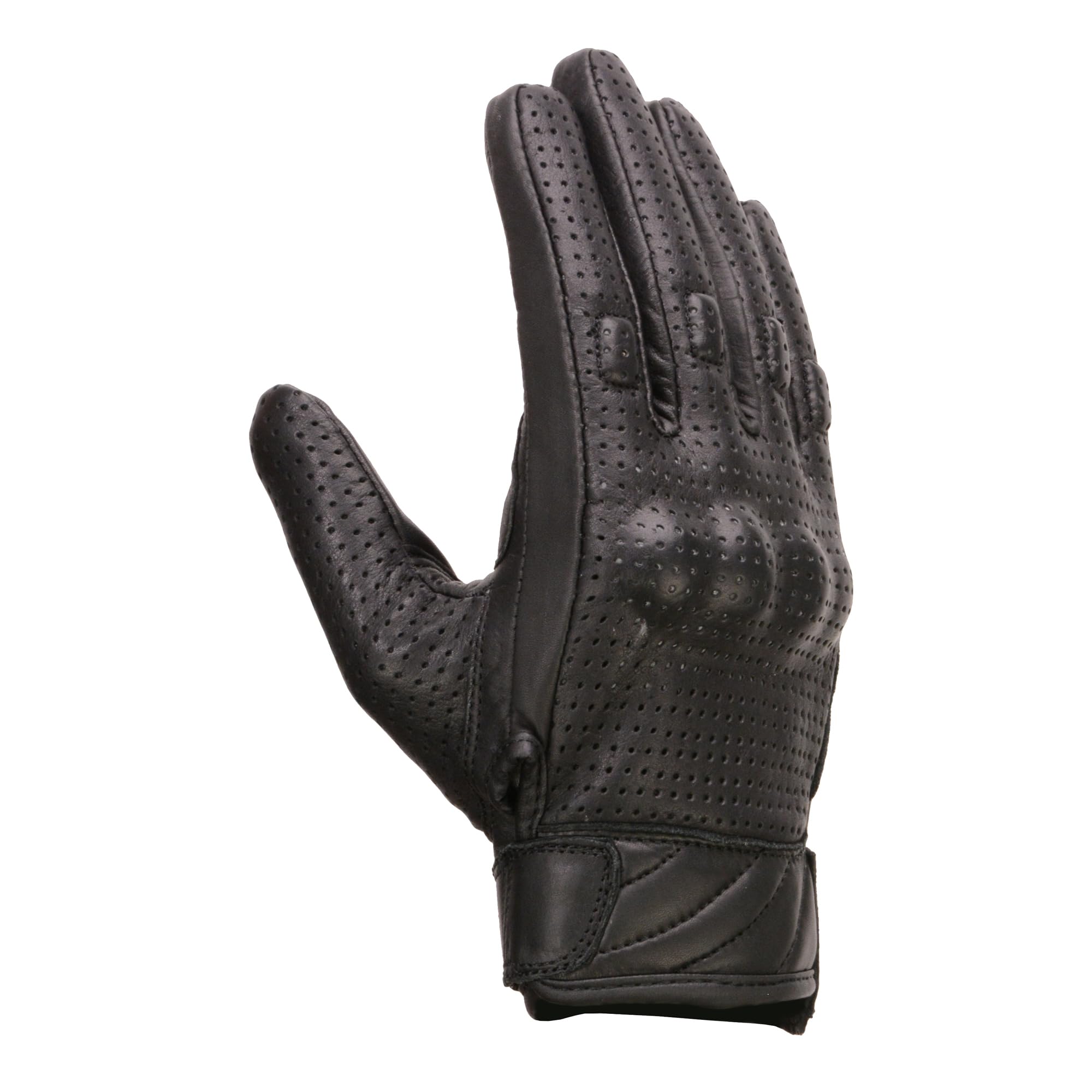 Milwaukee Leather Men'S Premium Leather Perforated Cruiser Gloves Mg7500 (Large)