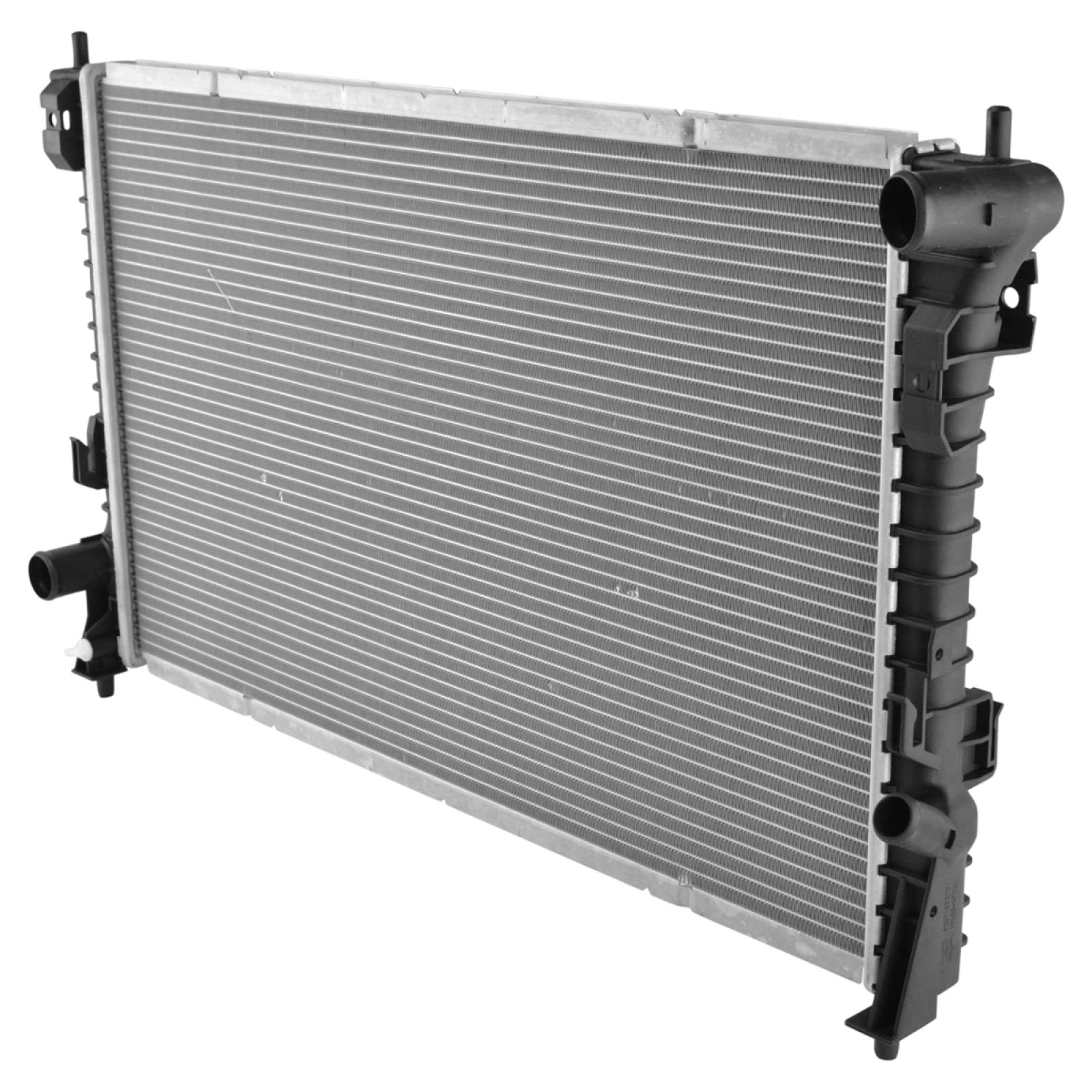 Trq Radiator Assembly Aluminum Core Compatible With 07-14 Ford Edge 09-12 Flex 08-12 Taurus 08-09 Taurus X Lincoln Mks 10-12 Mkt