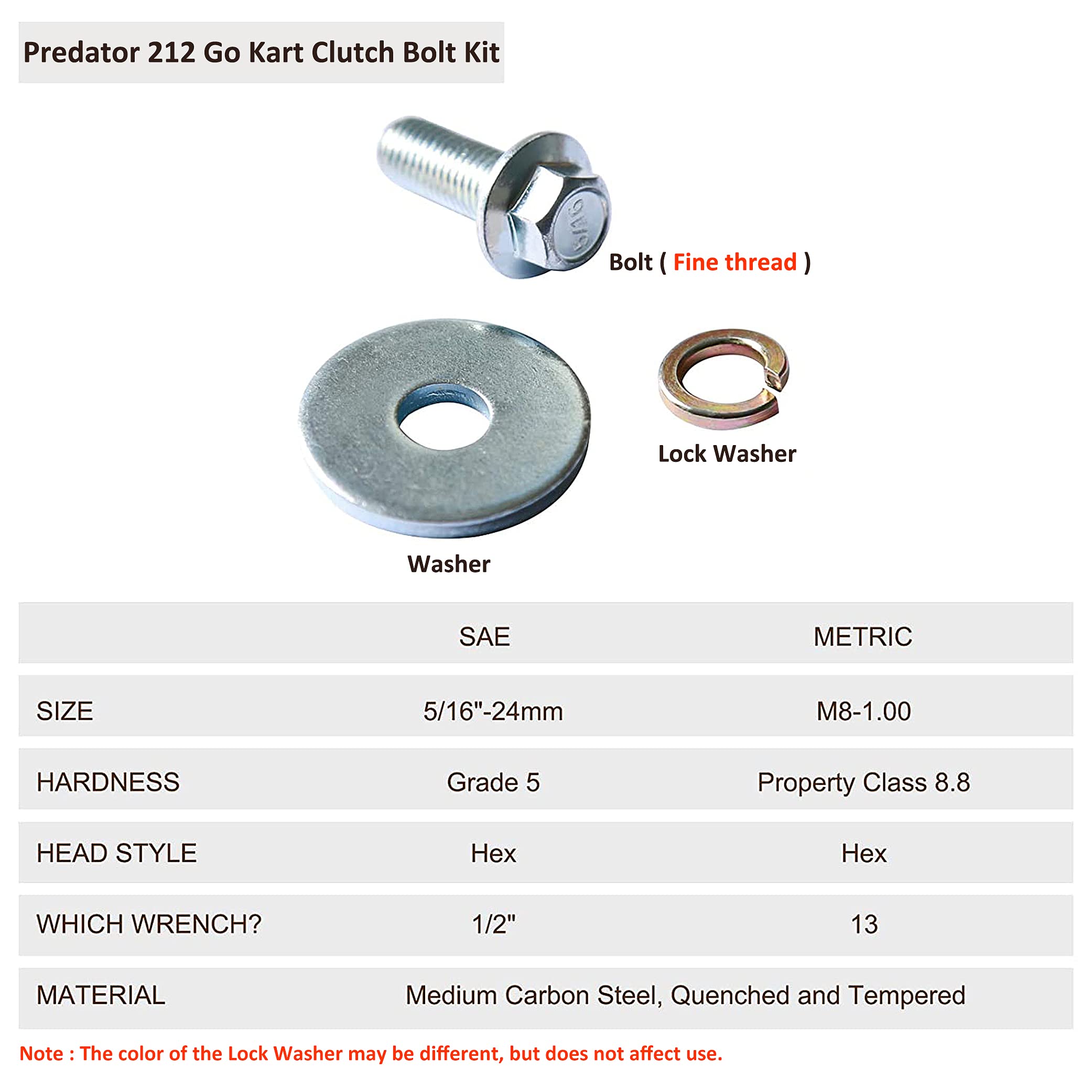 FDJ 3/4 Centrifugal Clutch 12 Tooth with #35 Chain Kit for Mini Bike & Go Kart, Fits 2-7 HP Honda Engines