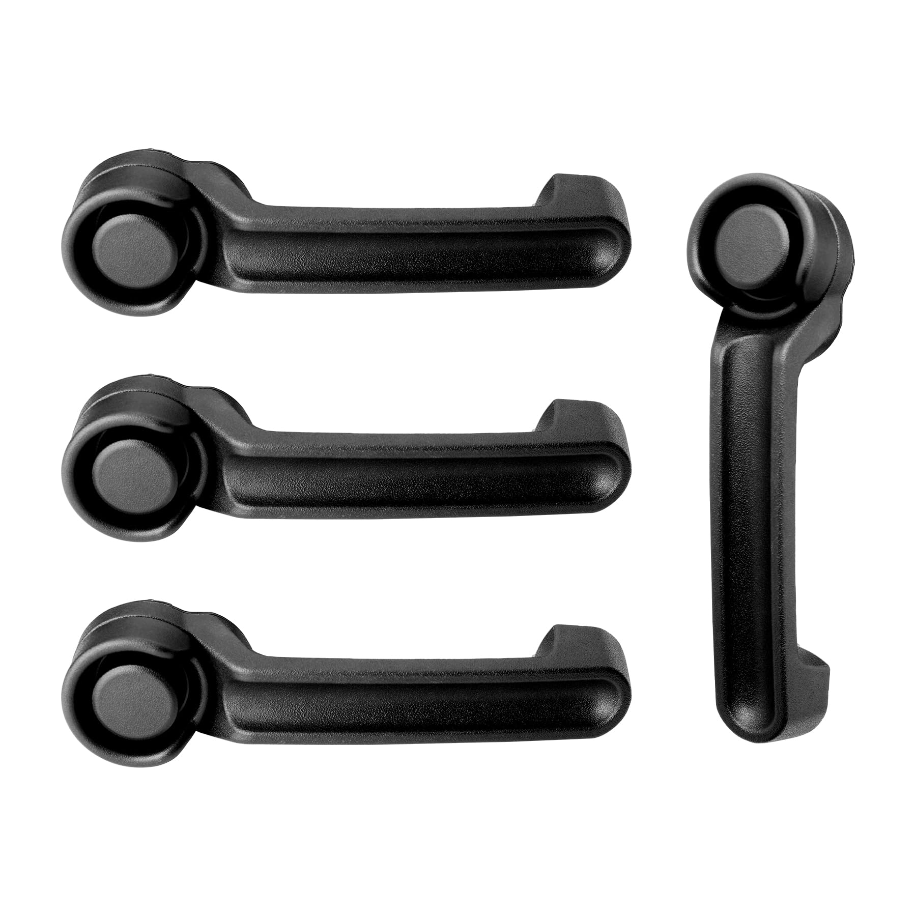 Exterior Door Handle (4PCS), Compatible with 2007-2018 Jeep Wrangler JK, Jeep Liberty, Dodge Nitro, Front or Rear Left Driver or