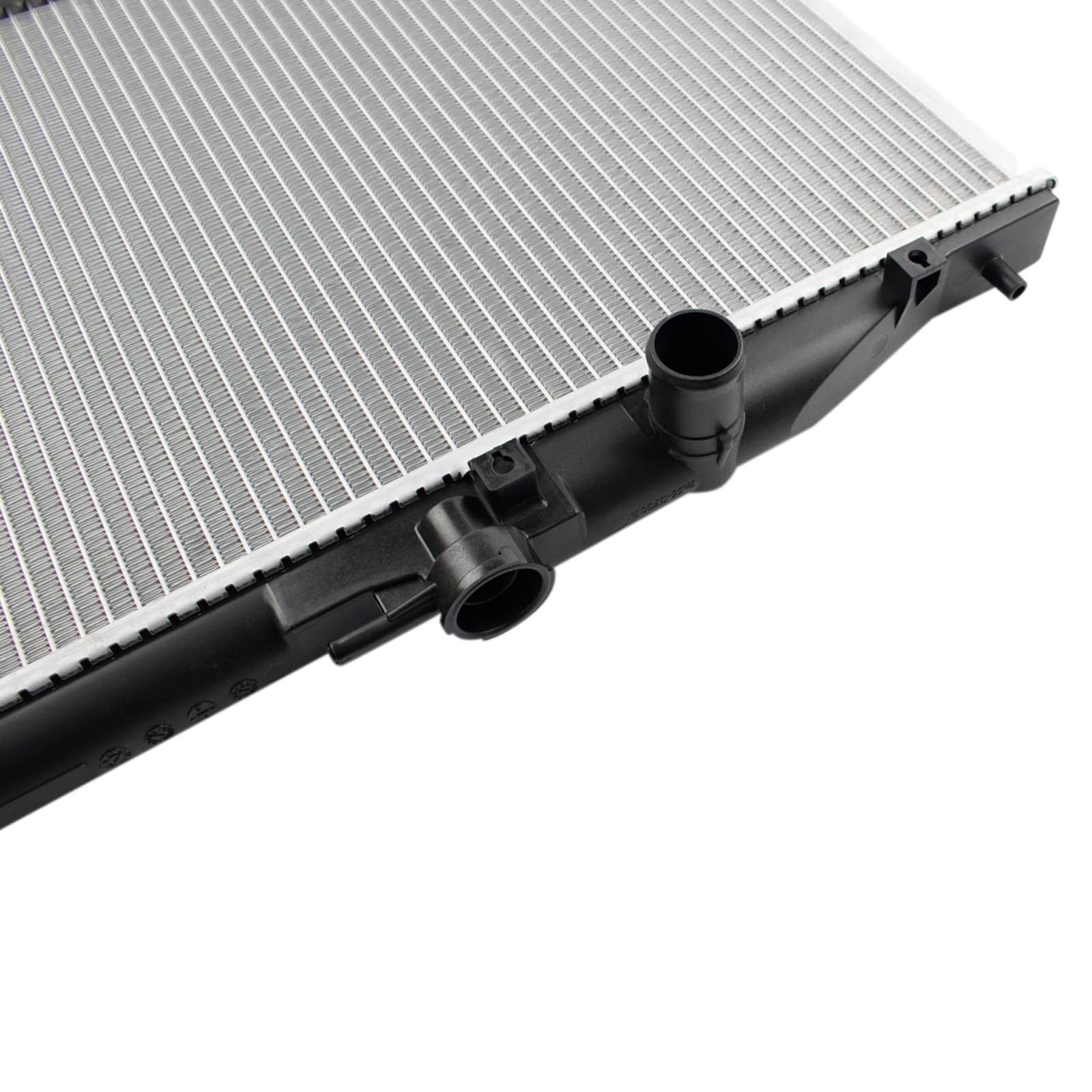 Trq Radiator Assembly Aluminum Core Compatible With 03-07 Honda Accord Cu2571 Ho3010191