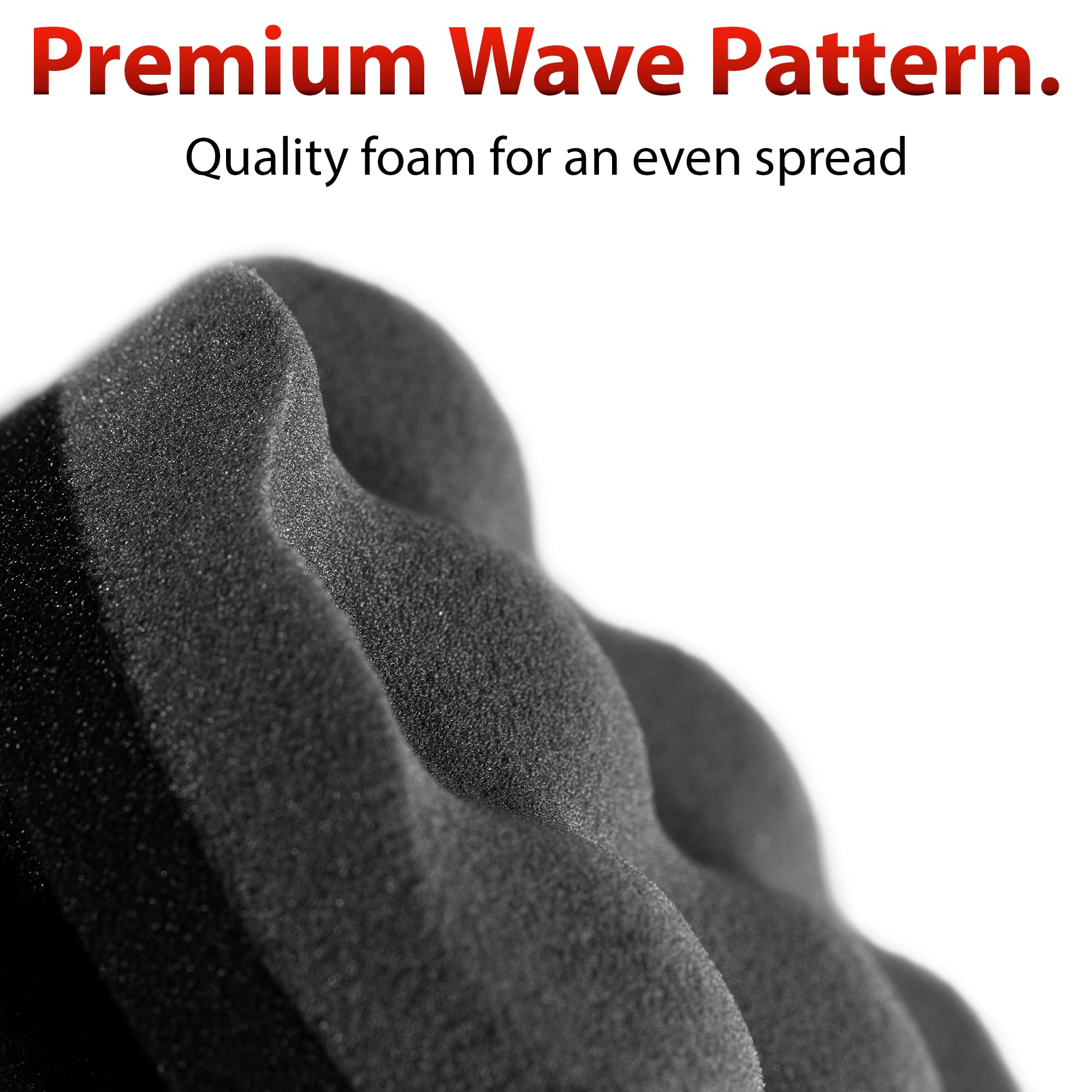 Adam'S Polishes Pro Tire Hex Grip Applicator - Tire Shine Car Detailing Foam Sponge Tool | Car Cleaning Supplies After Car Wash Leaner | For Vinyl Rubber & Trim Accessories | Wheel & Rim Cleaner