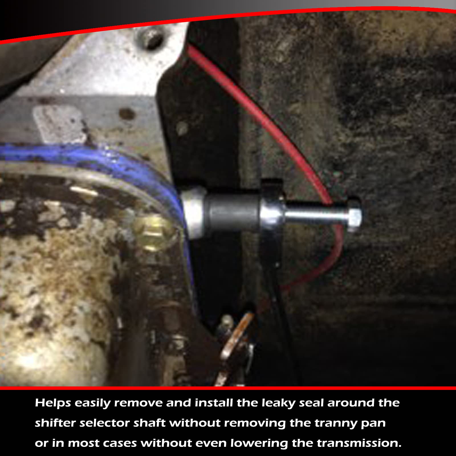 Transmission Shifter Seal Remover & Installer Tools Set With Seal Compatible With Gm 4L60E 4L80E 4Lc65E 4L70E