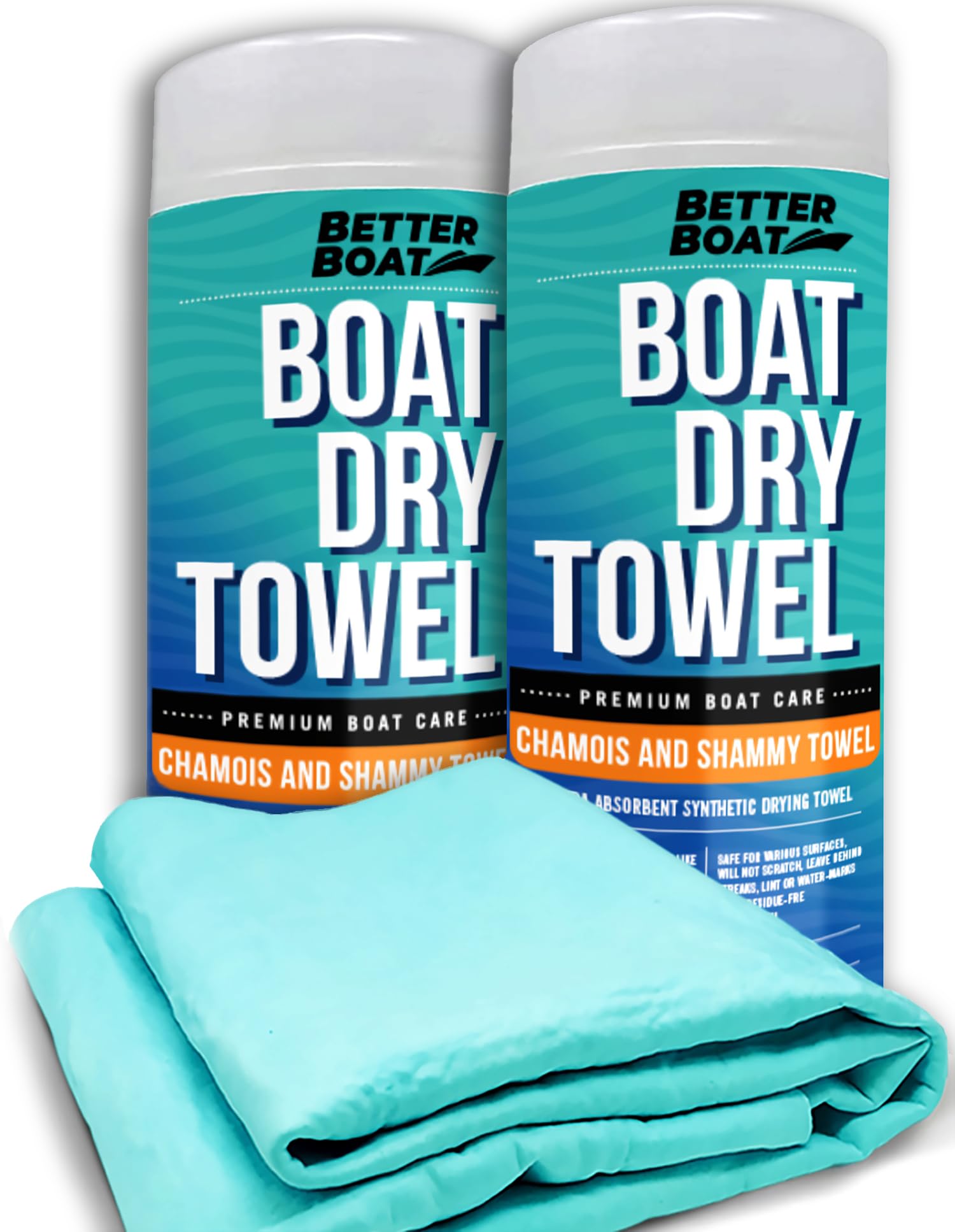 Super Absorbent Towels, Synthetic Chamois Cloth For Car And Boat Drying, Smooth Cooling Towel, Marine Grade Cleaning Supplies, P