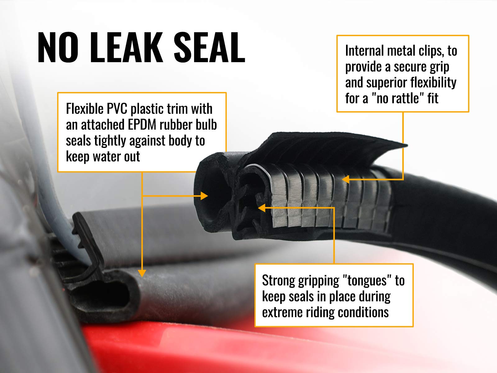 Superatv Heavy Duty Full Windshield For Can-Am Maverick X3 900 / X3 Turbo / X3 X / X3 Max (See Fitment) | 1/4' Thick Clear Scratch Resistant Polycarbonate | 250X Stronger Than Glass | Made In The Usa!