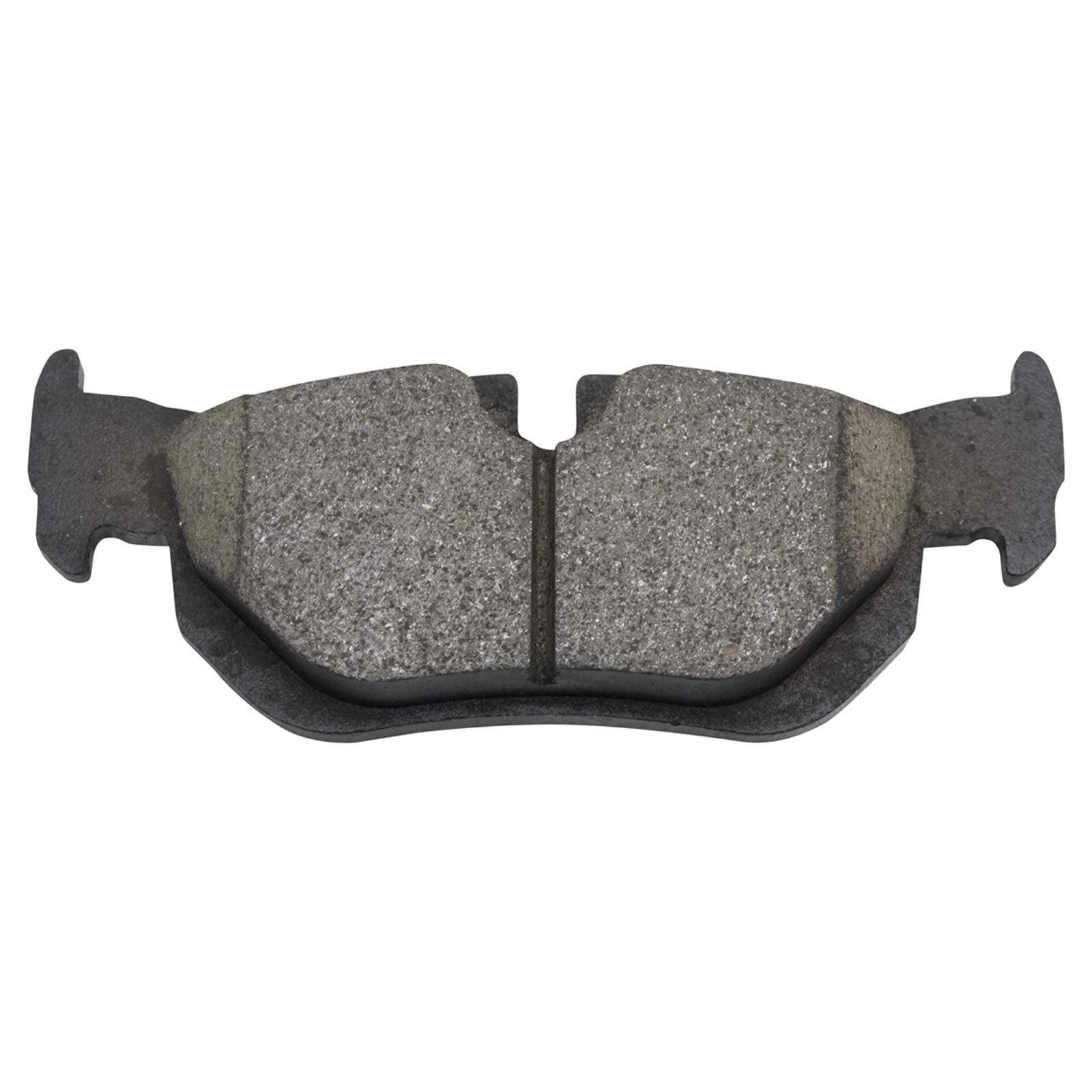 Trq Rear Brake Pad & Rotor Kit Brake Pads Brake Rotor Parking Brake Shoe Set Ceramic Compatible With 2009-2013 Bmw 128I