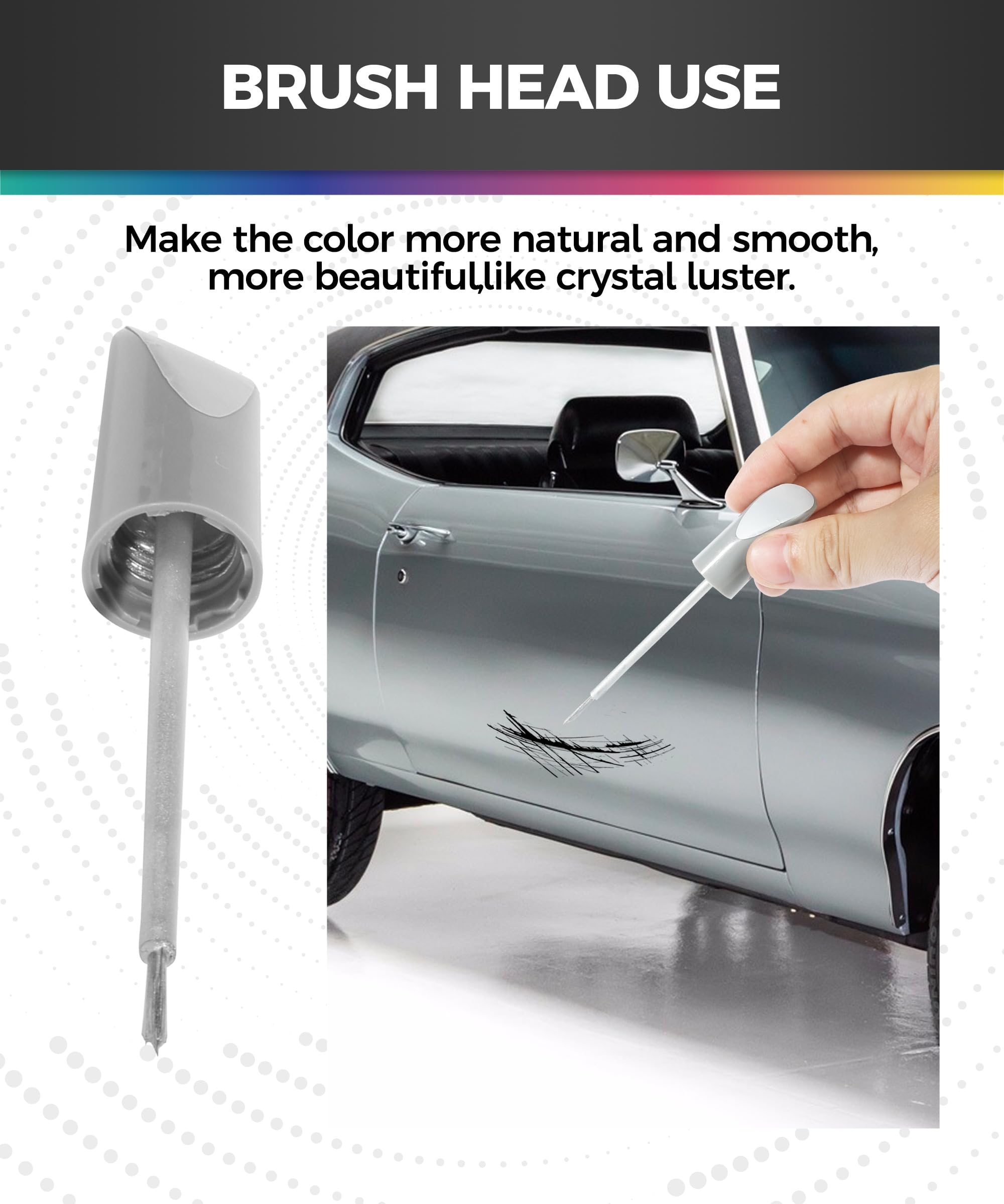 UBOG Car Paint Scratch Repair,Touch Up Paint for Cars,Touch Up Paint Pen,Car Accessories Car Scratch Repair,Car Touch Up Paint,C