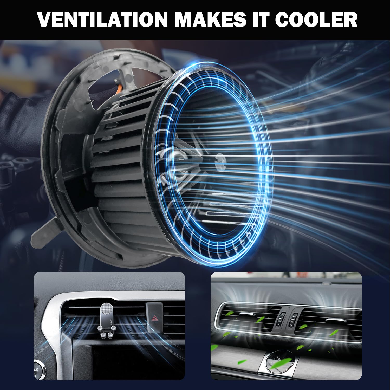 Aspligo 700218 Ac Heater Blower Motor Fan Assembly Fit For Bmw 325I 325Xi 330I 330Xi 2006 328I 335I 2007-2013