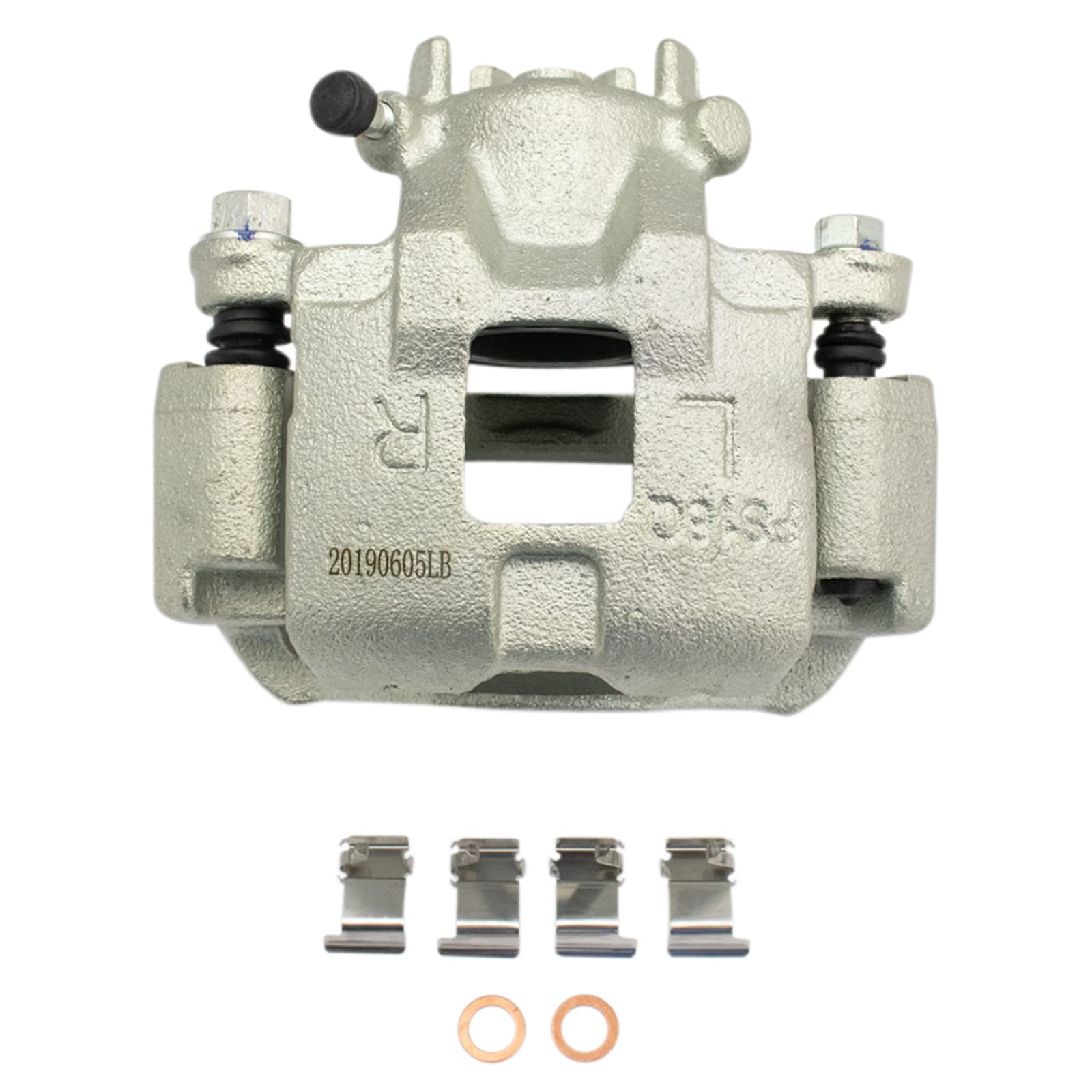 Trq Front Brake Caliper Set Compatible With 2002-2007 Mitsubishi Lancer