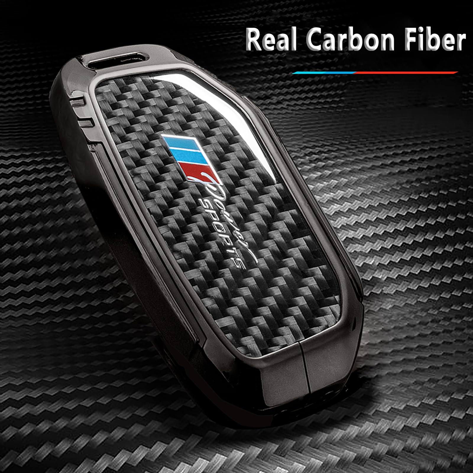 Slaknok For Bmw Key Fob Cover With Keychain,Real Carbon Fiber Zinc Alloy Protection Key Case Compatible With 2023 2024 3 7 Series X1 X5 X6 X7 I7 Xi Key Shell Keyless Smart Remote Accessories