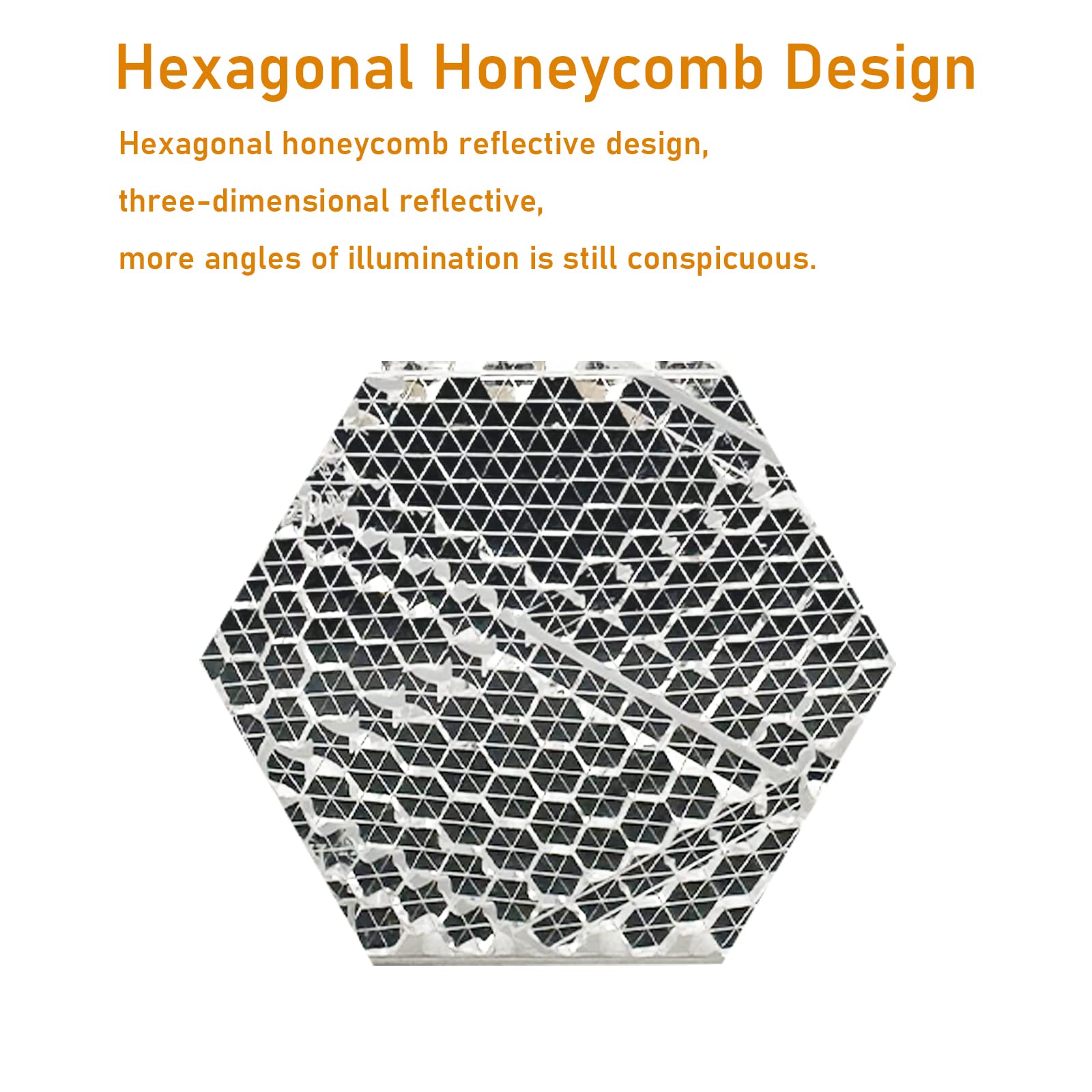 Reflector 70X30mm Self Adhesive Rectangle Safety Waterproof Stick on for Driveway Mailbox Trailer