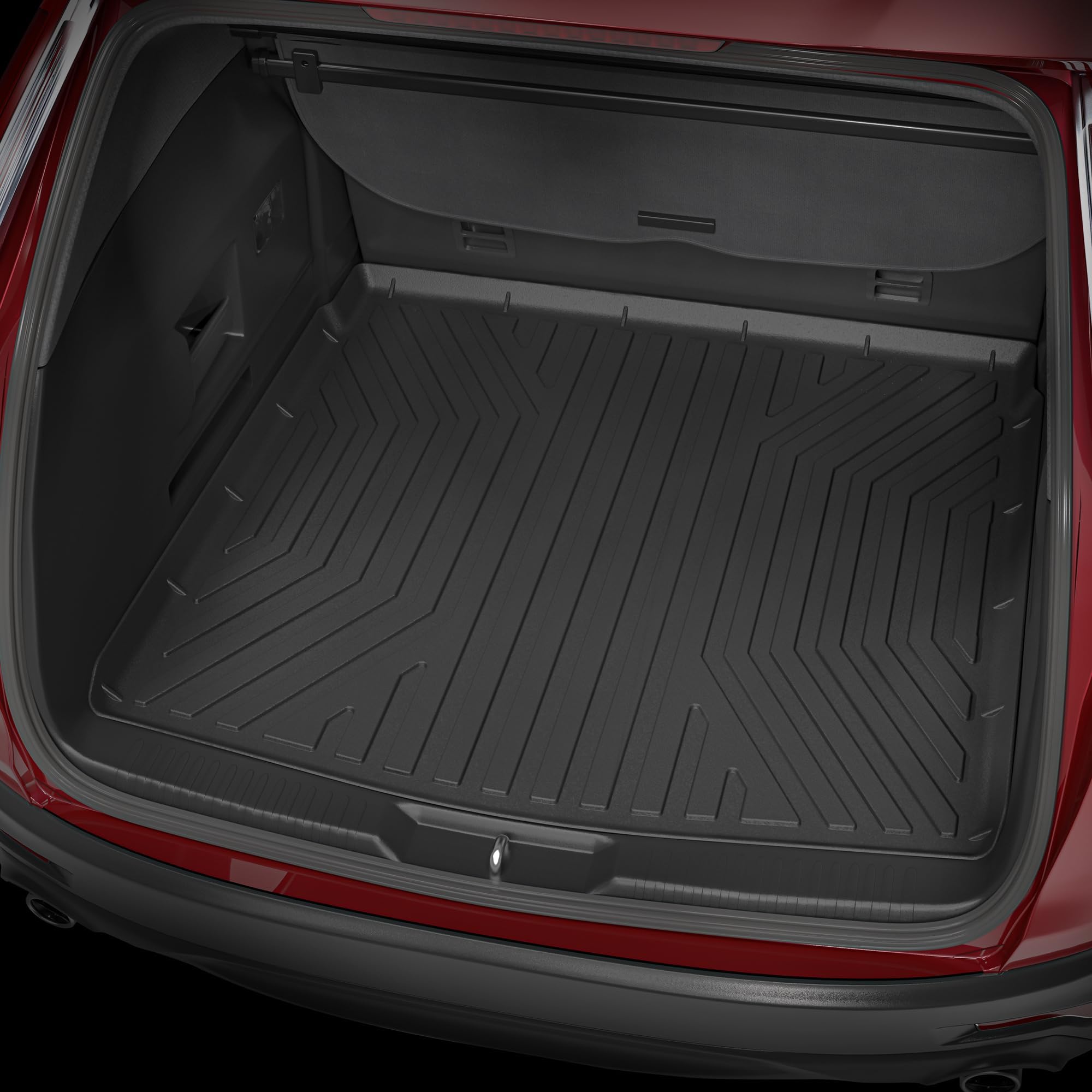 Oedro Cargo Trunk Liners Fit For 2017-2025 Chrysler Pacifica, All Weather Custom Fit Cargo Mat Behind 3Rd Row