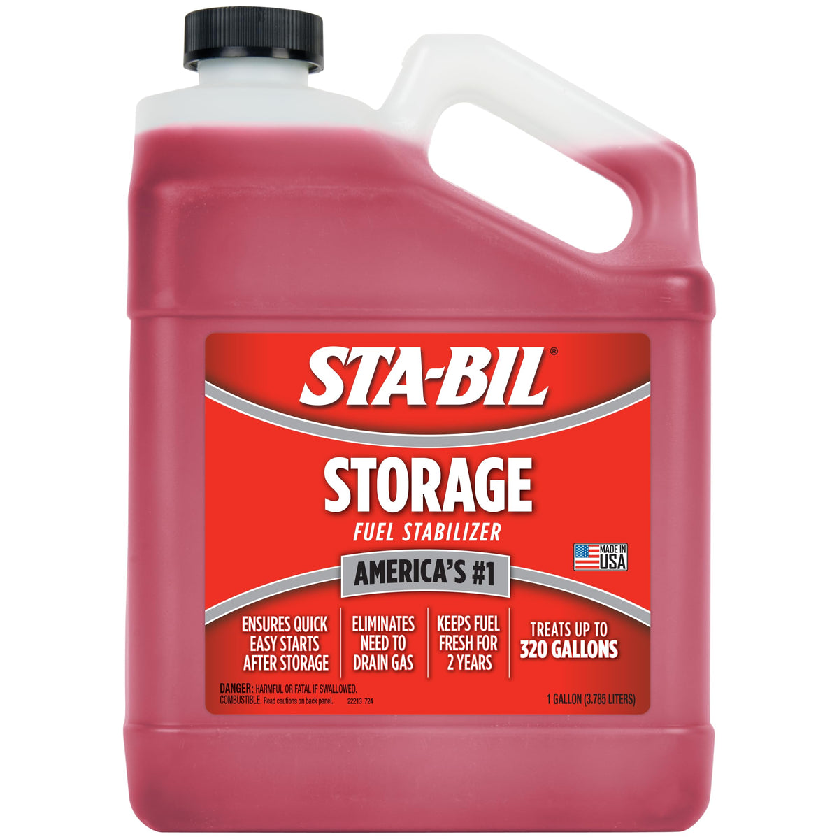 Sta-Bil Storage Fuel Stabilizer | Keeps Fuel Fresh For 24 Months, Prevents Corrosion, Gasoline Treatment Fuel Additive That Prot