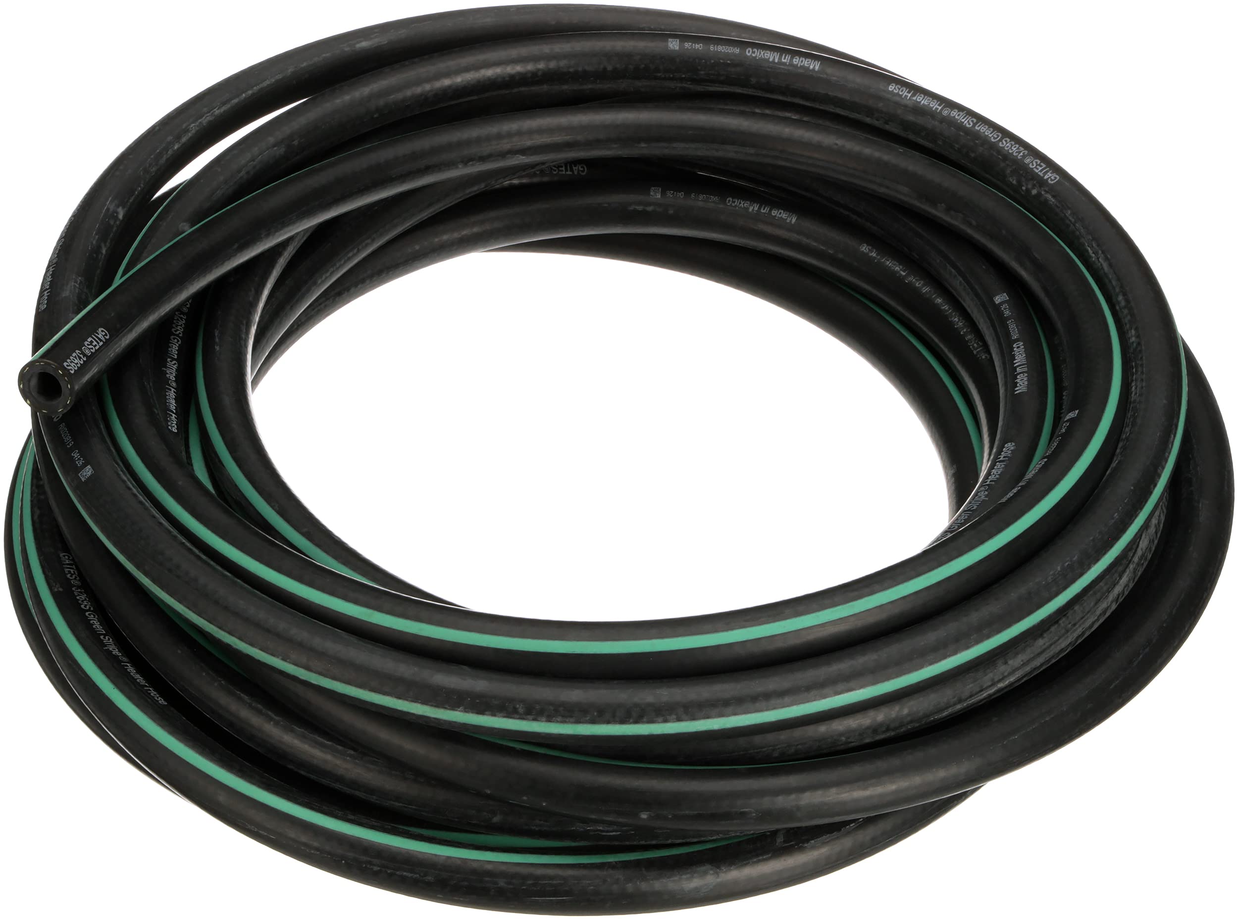 Green Stripe Heavy-Duty Straight Heater Hose