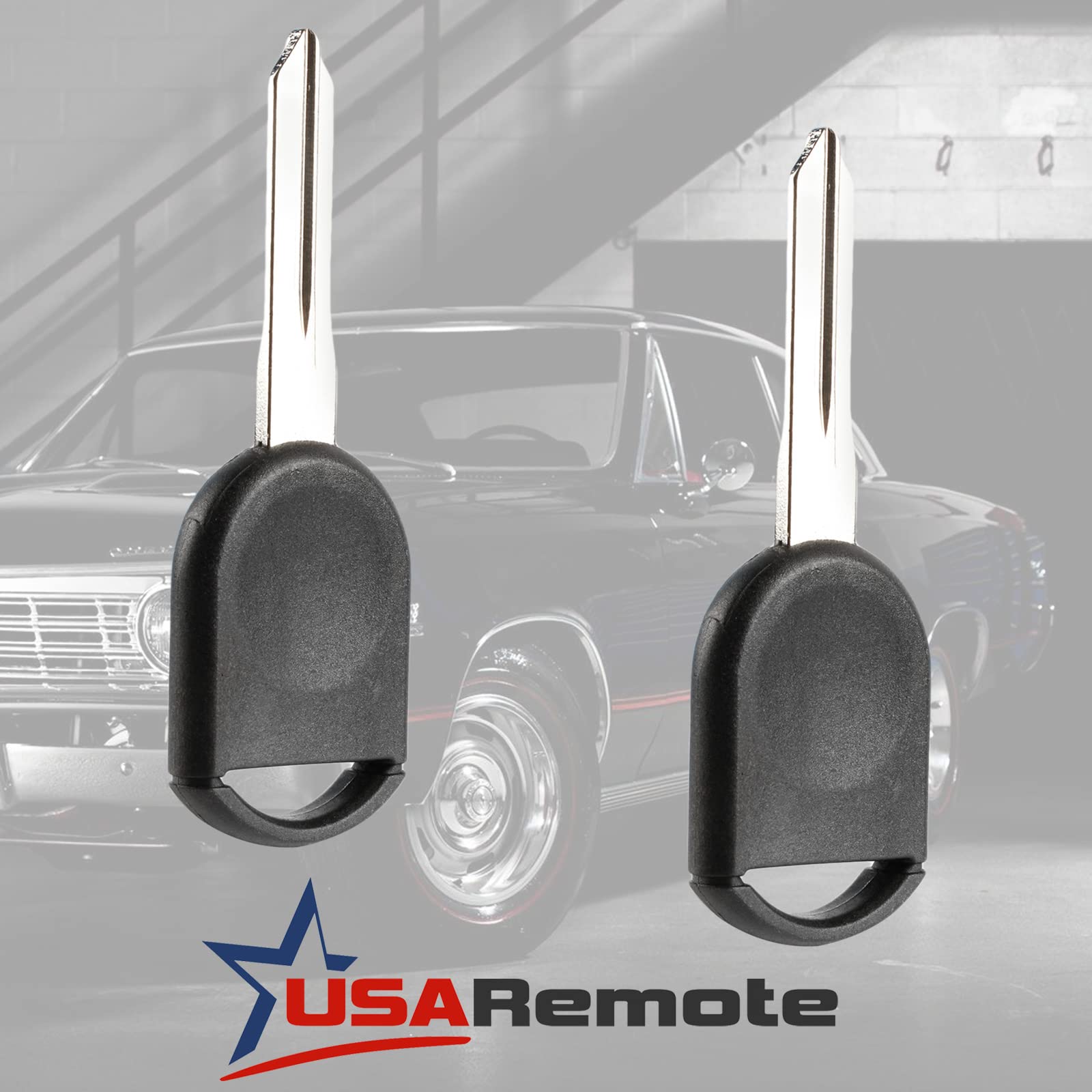 Car Key Fob Keyless Entry Remote Fits Ford, Lincoln, Mercury, Mazda With Ignition Key (Cwtwb1U331 Gq43Vt11T Cwtwb1U345 4-Btn), Set Of 2