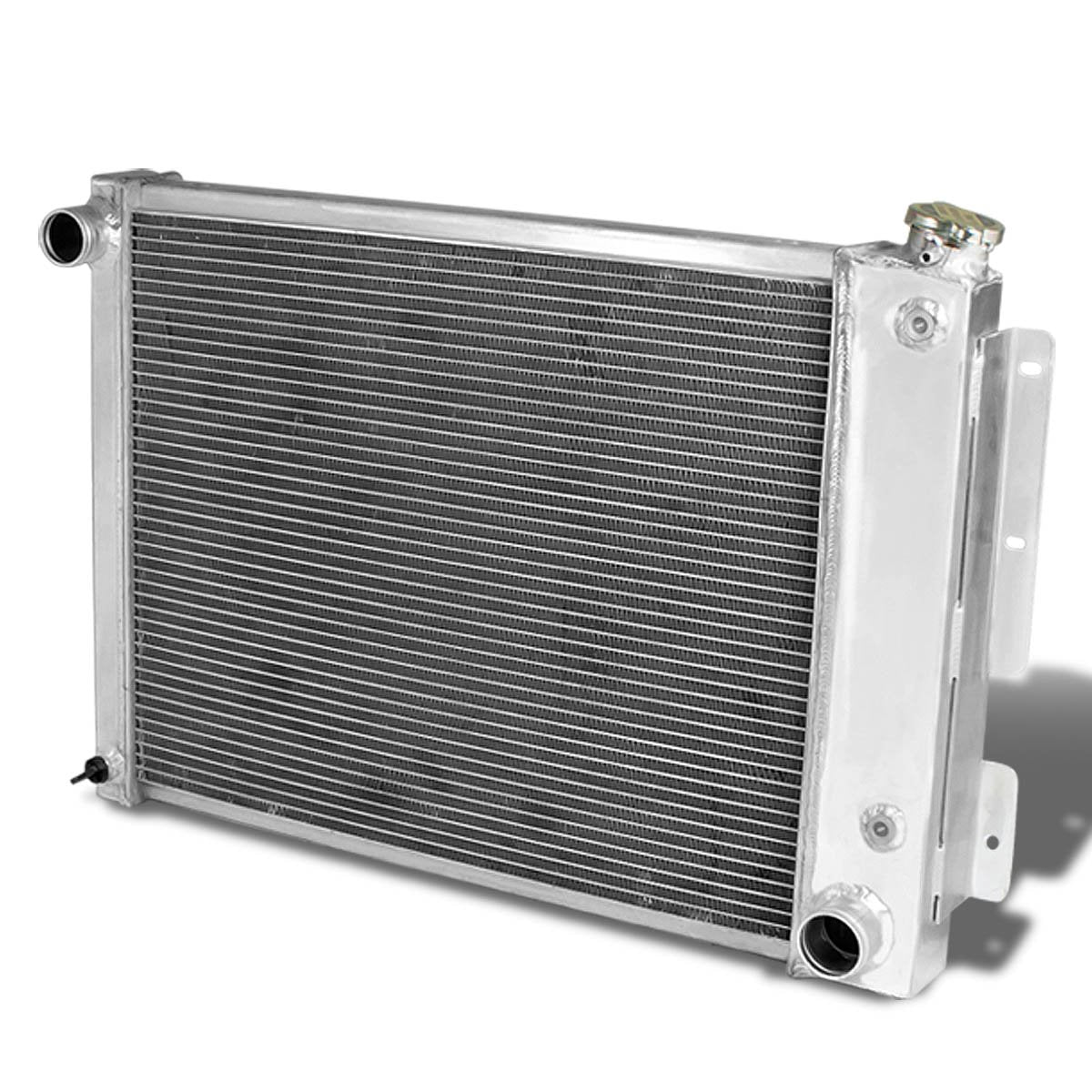 DNA Motoring RA-CAMARO68-3 Aluminum Racing Radiator,Metallic
