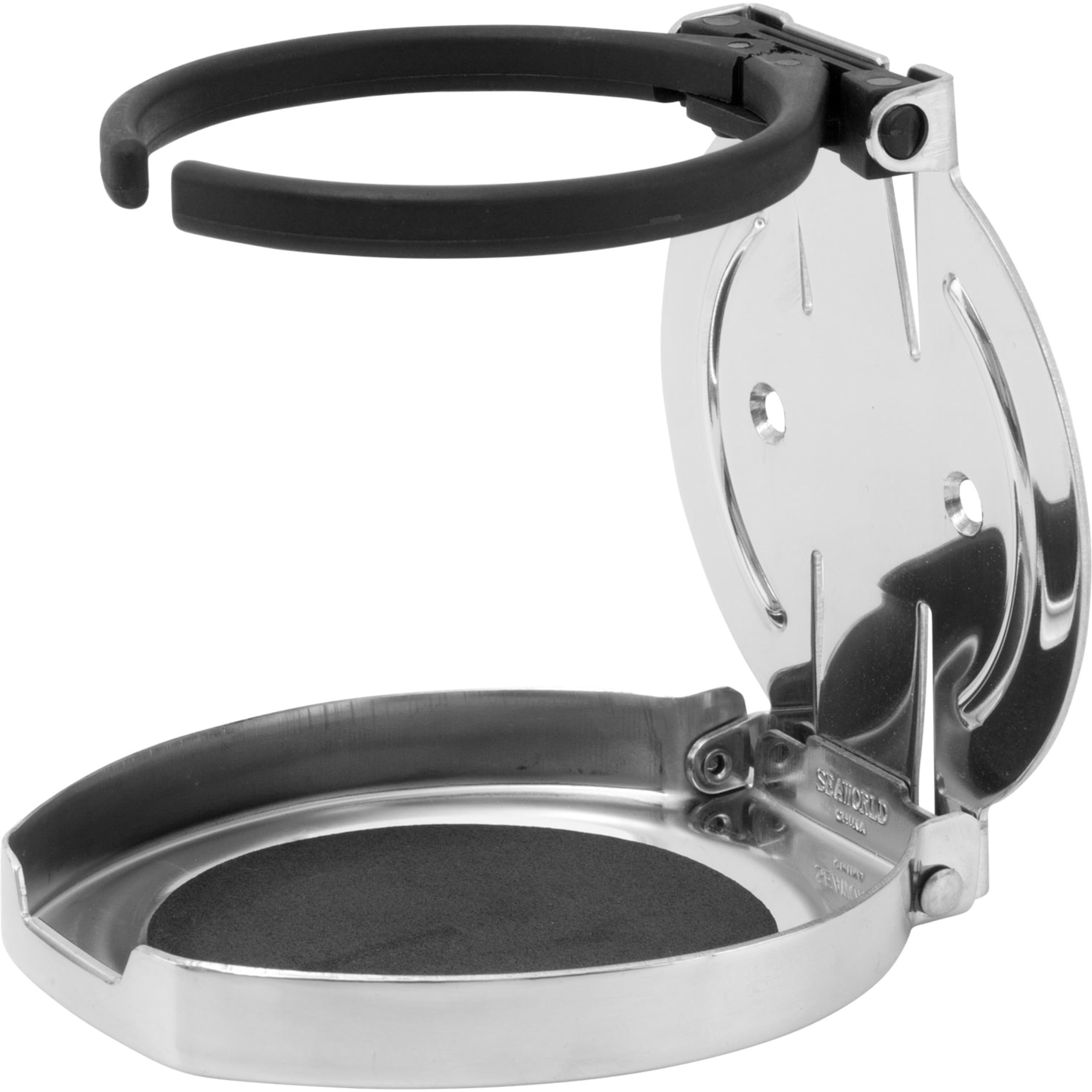 Sea-Dog 588250-1 Adjustable Stainless Steel Folding Drink Holder