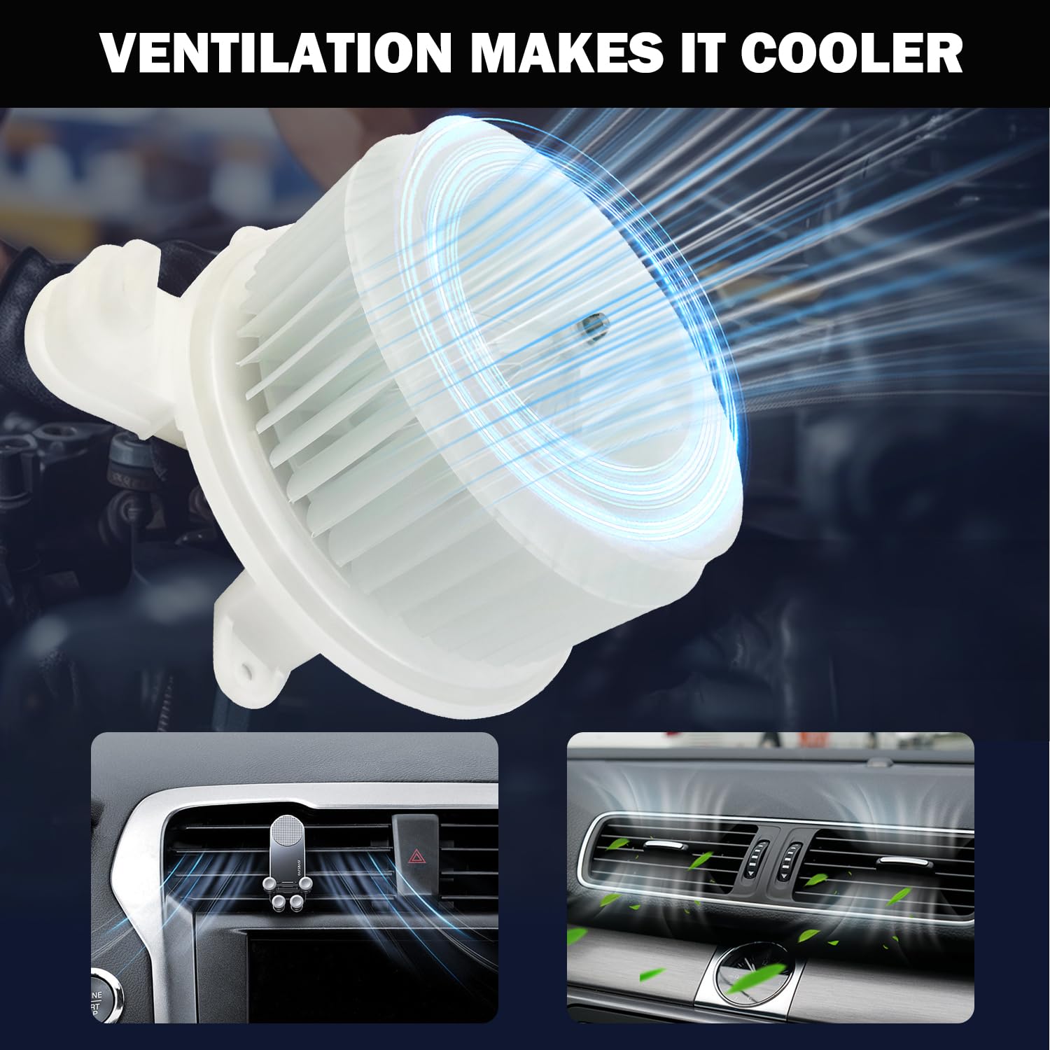 Aspligo 700299 Ac Heater Blower Motor Fan Assembly Fit For Lexus Gs300 2006