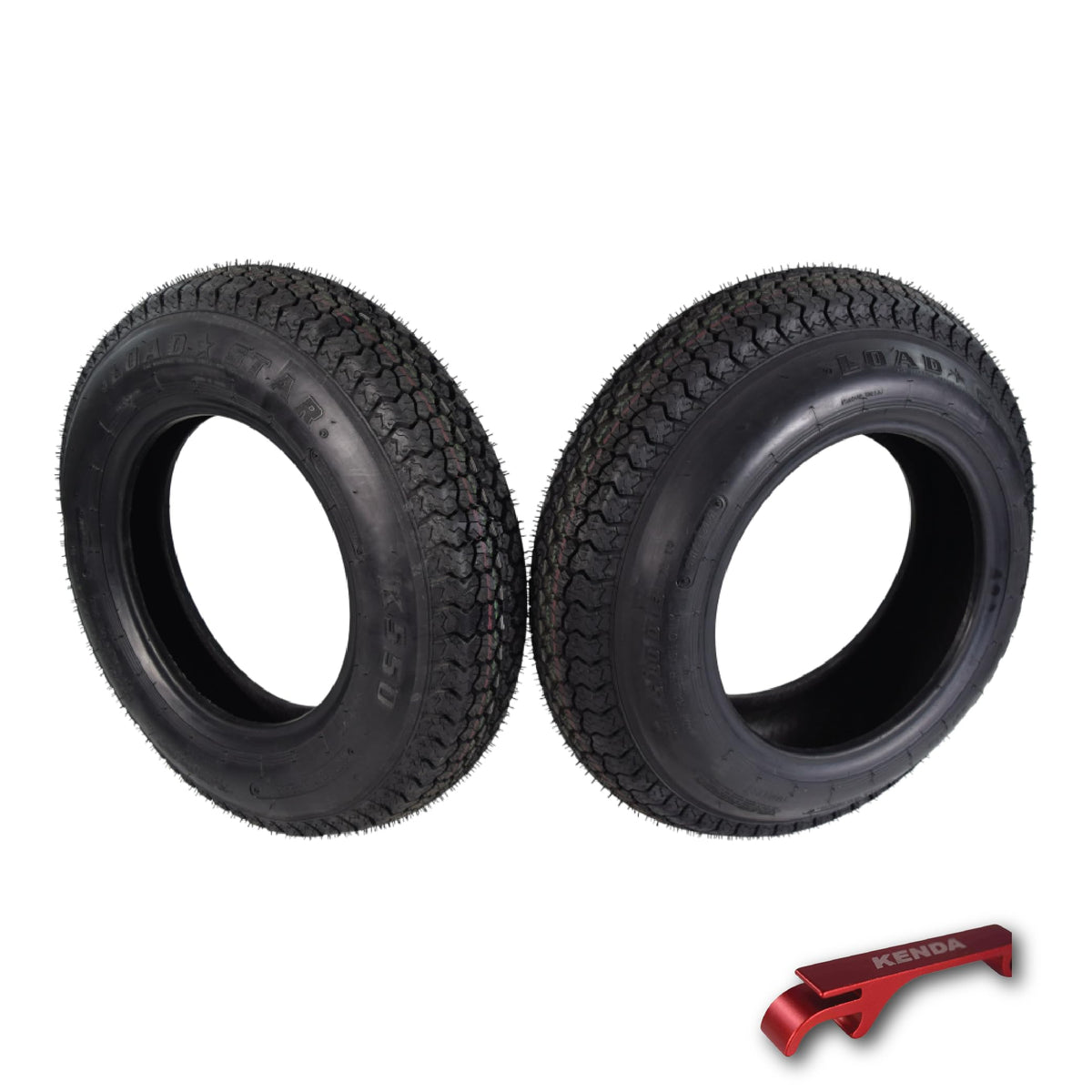 Kenda K550 St175/80D13 Loadstar Trailer Tire Bias-Ply Tire For Superior Towing Performance With Enhanced Stability For Utility T
