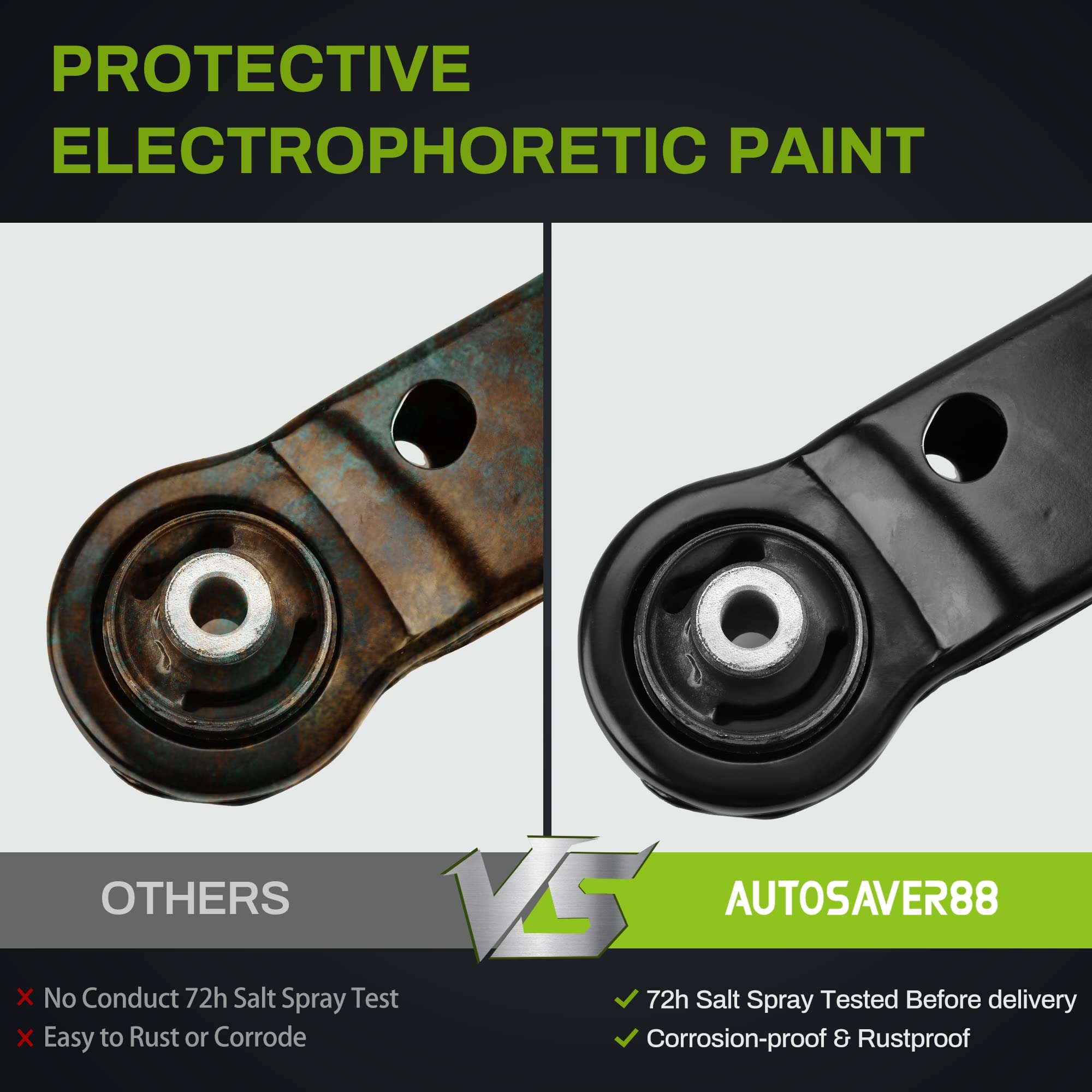 Autosaver88 -Control Arm Kit Compatible With 1997-2009 Buick Century/Regal/Allure/Lacrosse, 2000-2016 Chevy Impala/Monte Carlo,