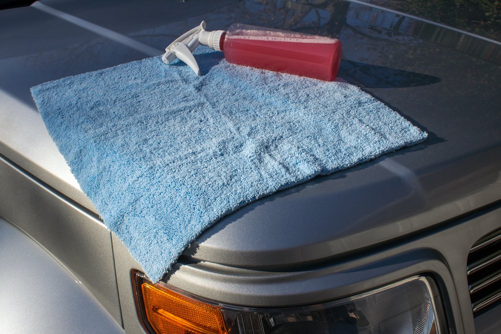 Autofiber Zeroedge Detailing Towel (Pack Of 5) Edgeless Microfiber Polishing, Buffing, Window, Glass, Waterless, Rinseless, Car