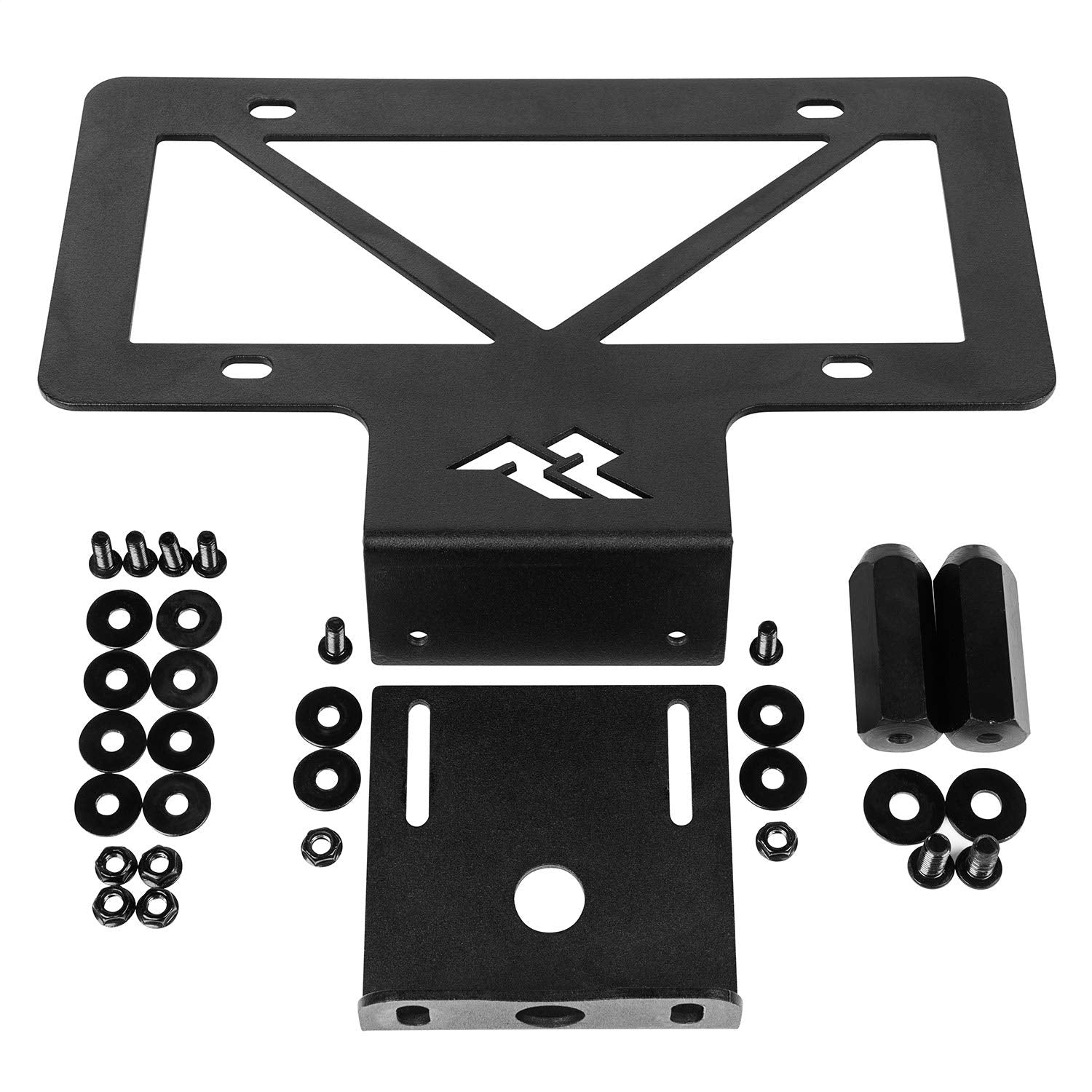 Rugged Ridge 11585.25 Tag Relocation Bracket, Rear, 18-Current Jeep Wrangler Jl