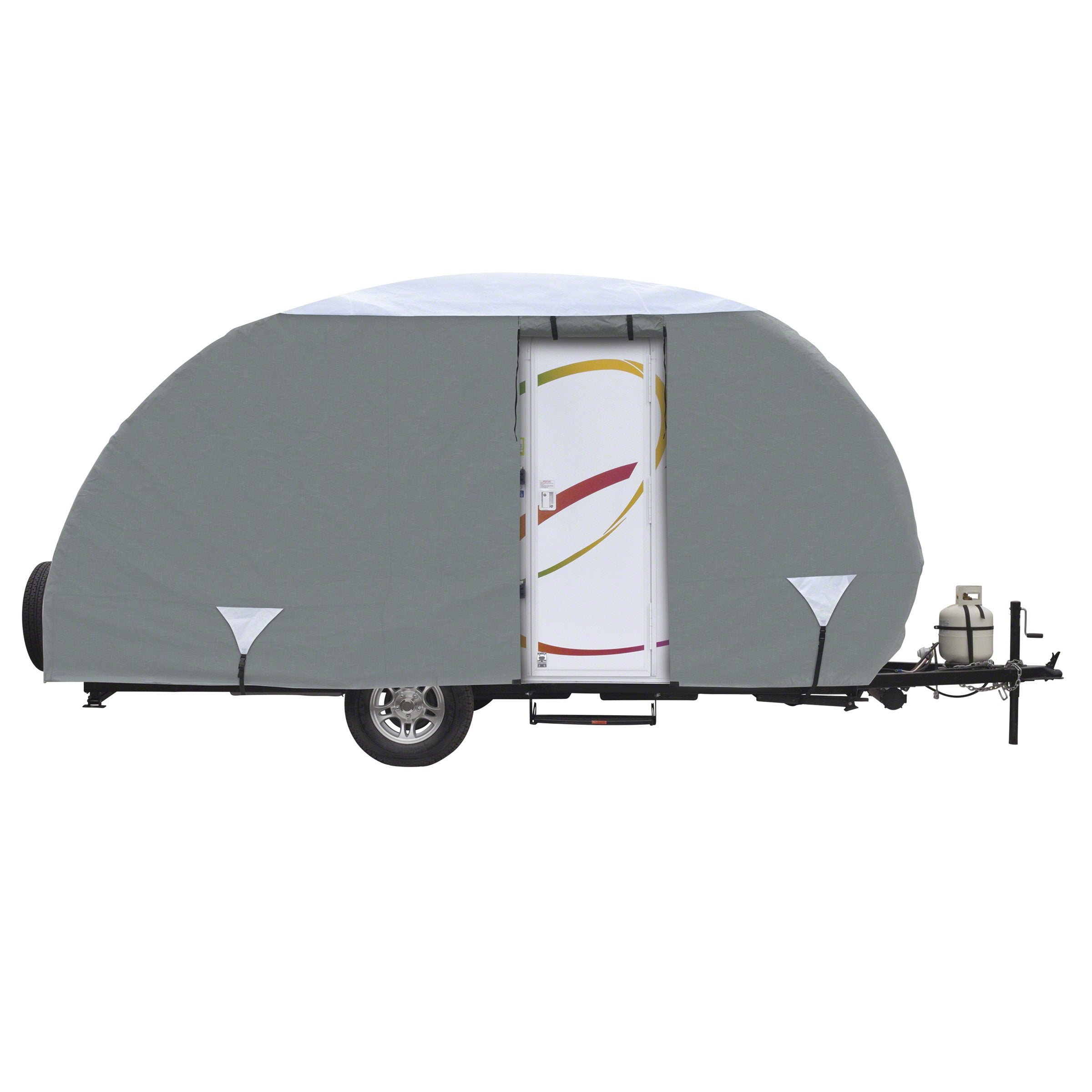 Classic Accessories Over Drive Polypro3 Deluxe R-Pod Travel Trailer Cover, 16' 2'', Rv Cover, Camper Cover, Travel Trailer Cover
