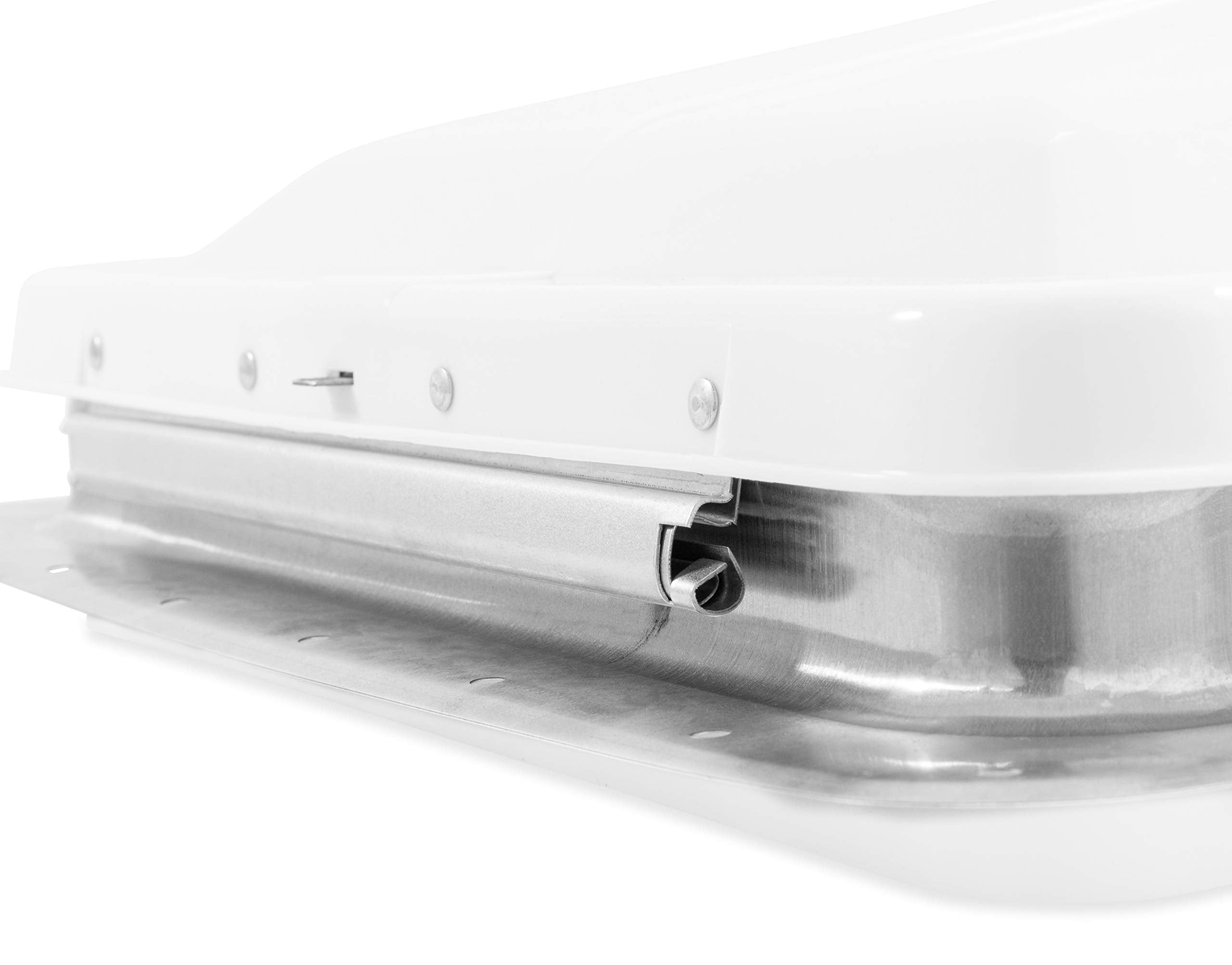 Camco Rv Roof Vent Kit - Features Waterproof Design & Translucent Lid - Seals Out Wetness & Insects While Providing Better Airflow - Replace Ventline, Jensen & Elixir Vents (40480)