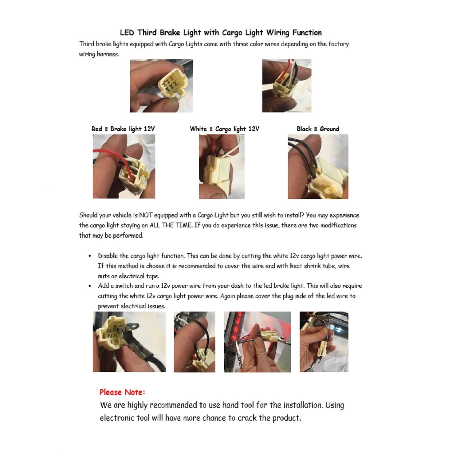 Dna Motoring 3Bl-Gmc99-Led-Ch Chrome Housing Led High Mount 3Rd Third Brake Light [Compatible With 1999-2007 Silverado 1500-3500& Classic / 1999-2007 Sierra 1500-3500 & Classic]