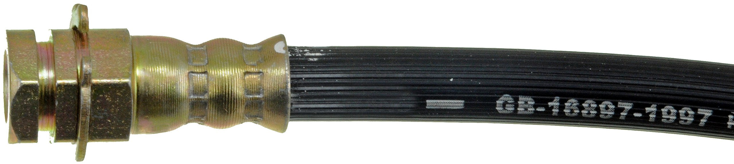 Dorman H38576 Rear Center Brake Hydraulic Hose Compatible With Select Dodge Models , Black