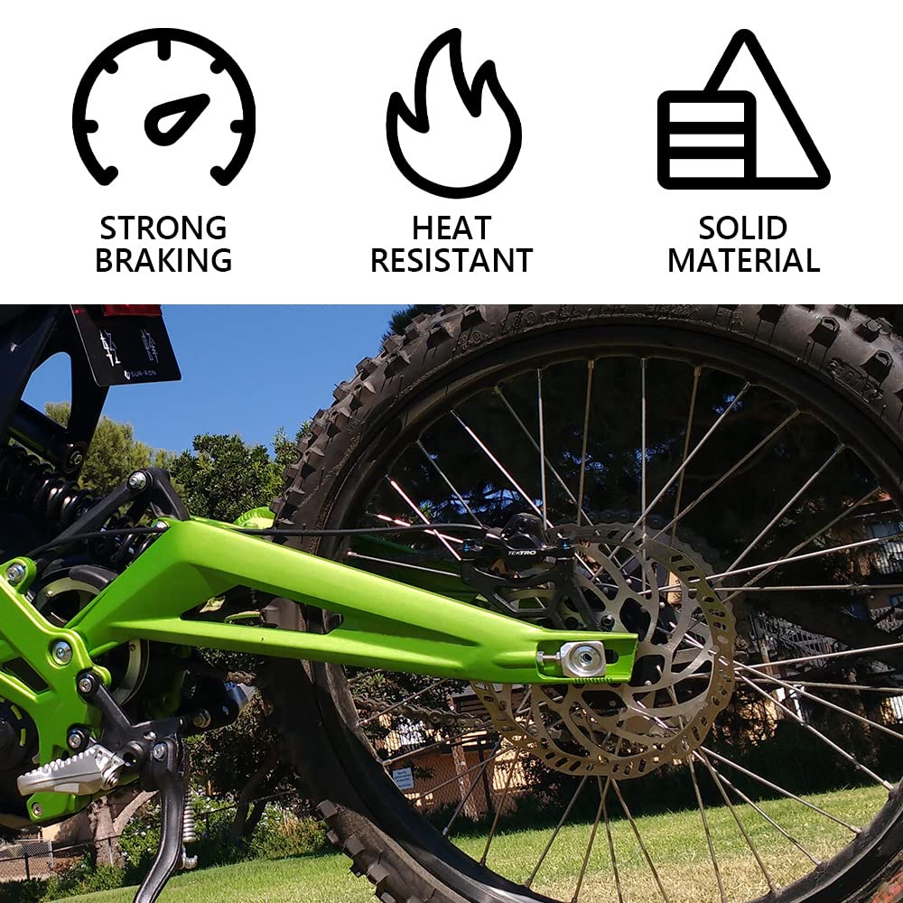 Jfg Racing Motorcycle Sur Ron Dirt Bike Rear Brake Disc Brake Rotor For Surron Segway X260/X160 Light Bee S/X Electric Dirt Bike E-Bike