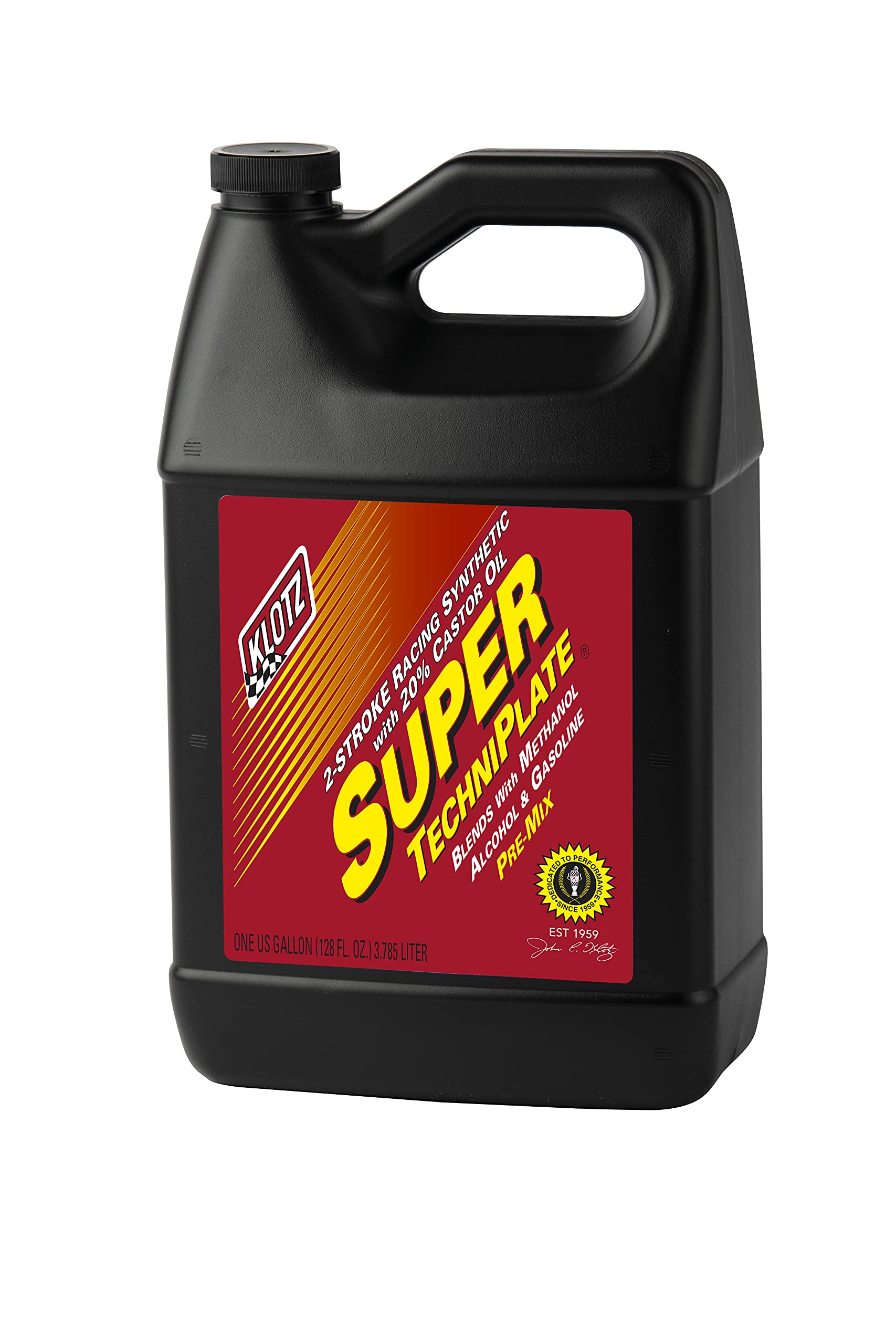 Klotz Super TechniPlate Synthetic Pre-Mix Oil for 2-Stroke Engines - 1 Gallon KL-101