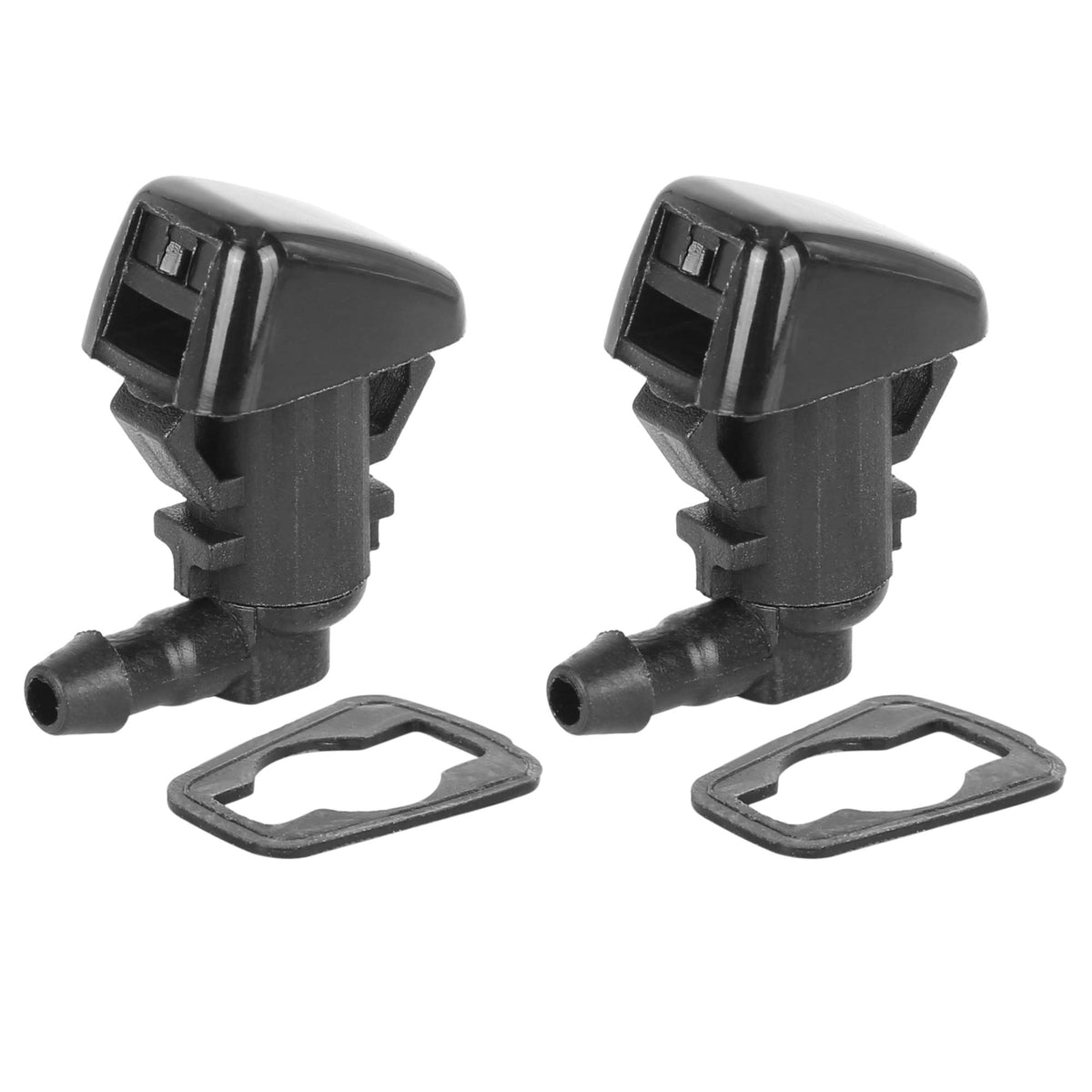 X Autohaux 2Pcs Bt4Z-17603-A Windshield Washer Nozzle Jet Spray Single Hole For Ford Edge 2011-2015 For Lincoln Mkx 2011-2015
