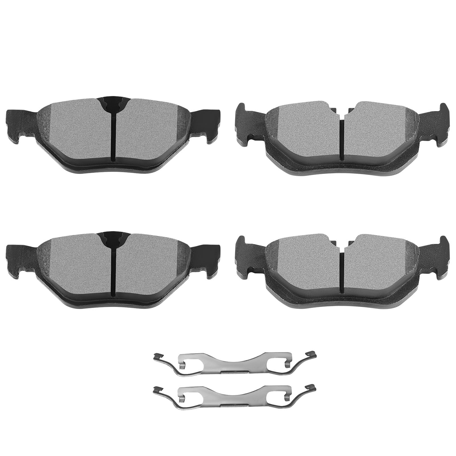 Scitoo D1267 Semi-Metal Brake Pads Kit - Rear For Bmw 128I, 323I, 328I, 328Xi, X1