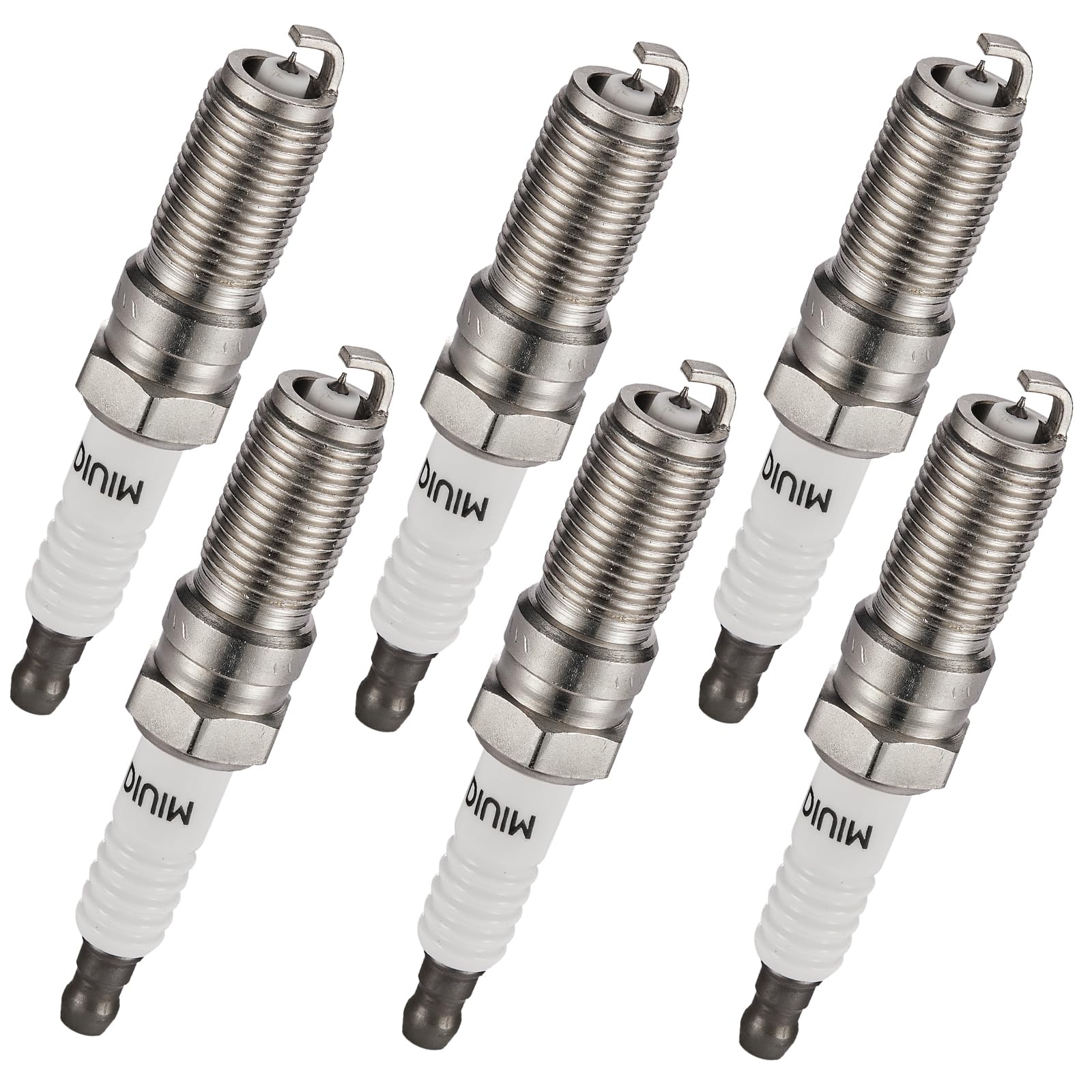 BDFHYK Set of 6 Iridium Spark Plug Compatible with Edge Fusion Taurus Taurus X Flex,Lincoln MKZ MKS MKT MKX,Mercury Sable,3.5L 3