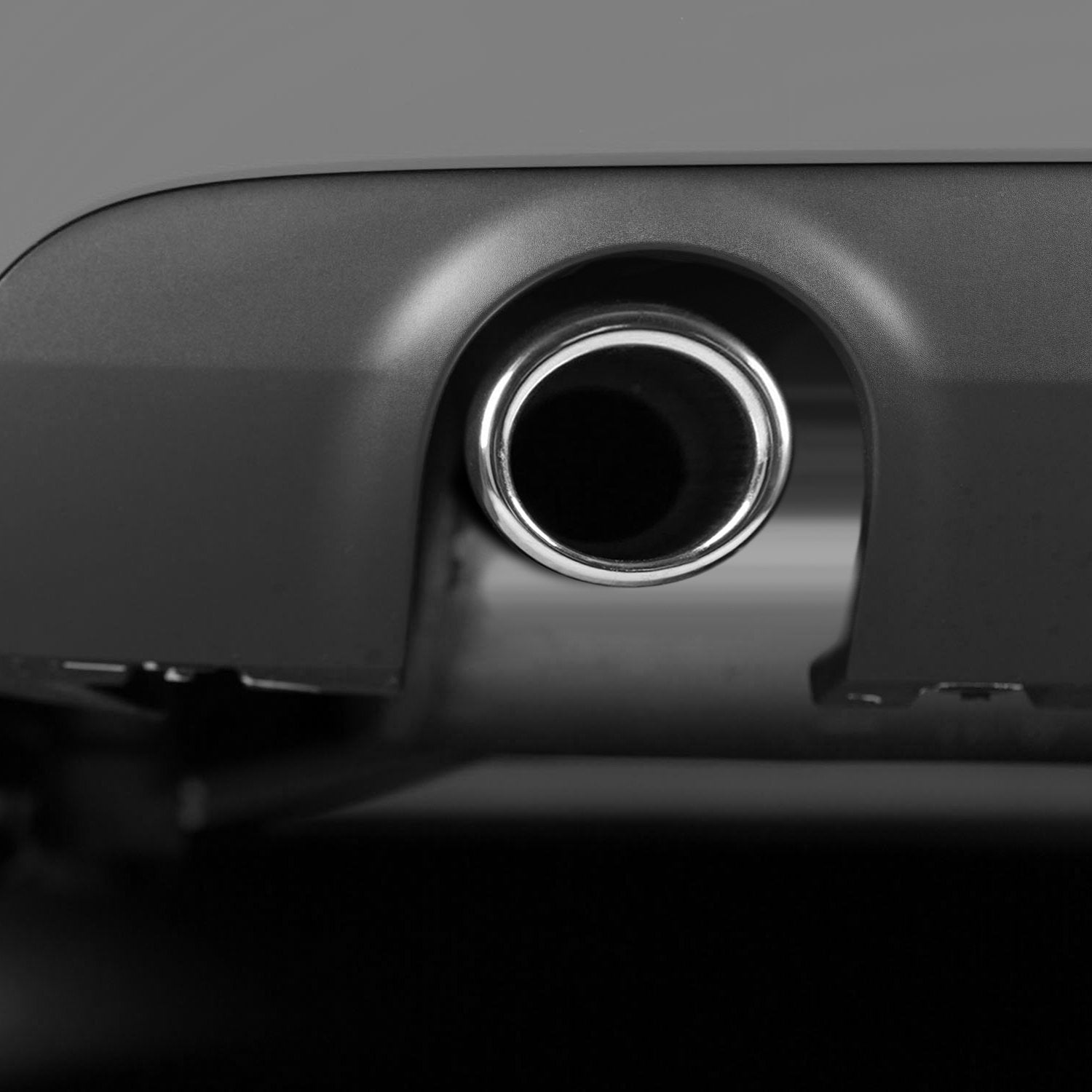 TriTrust Exhaust Tip, 2-2.75 inch inlet adjustable, Fit 2''/2.25''/2.5''/2.75'' Outer diameter Tailpipe, 3.5''Outlet 6''Long Muffler Tip, Chrome Stainless Steel Car Truck Tail Tip