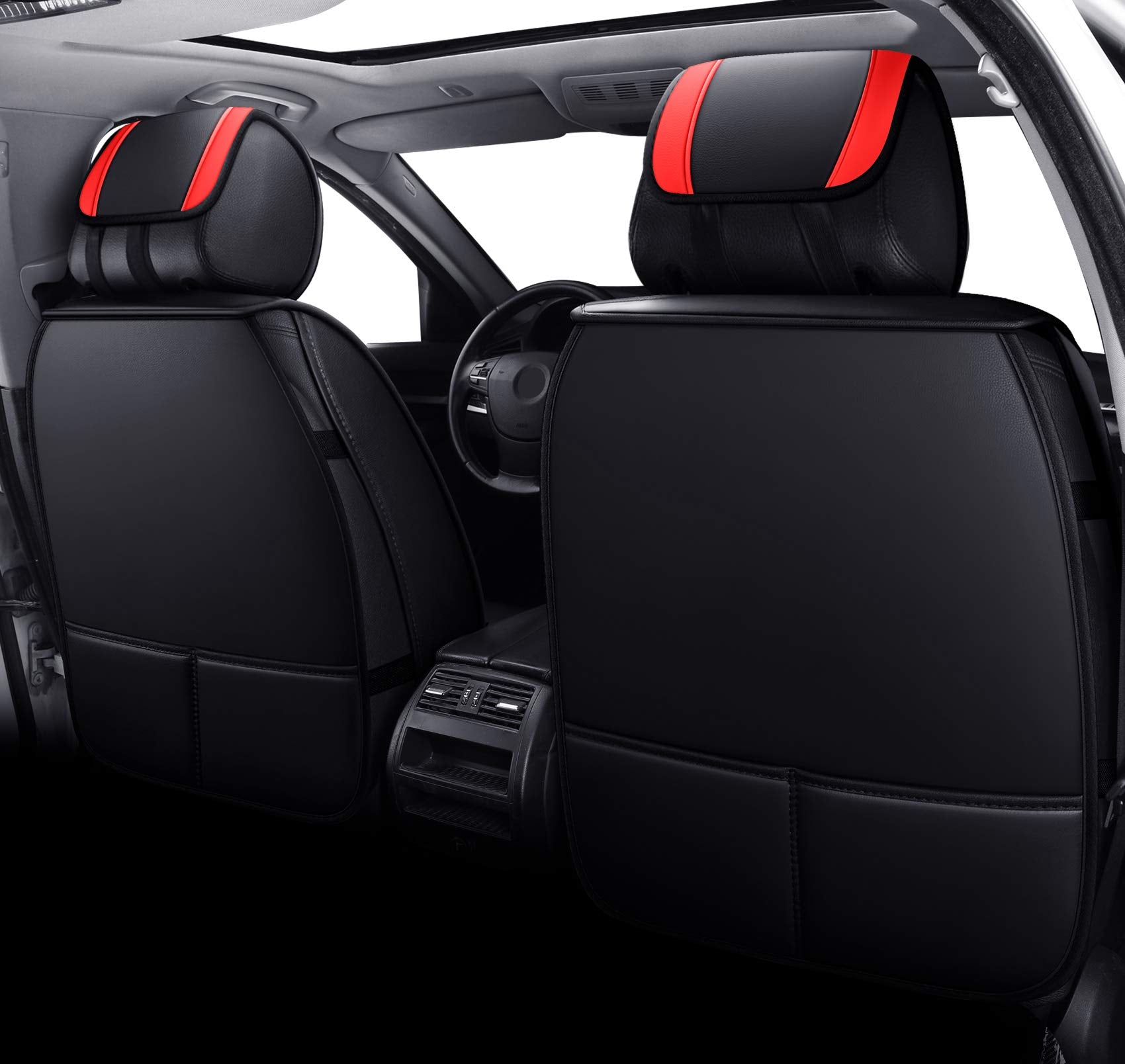 Aierxuan Front Car Seat Covers Women Leather Waterproof Universal For Rav4 Kia Sorento Pilot Hrv Ridgeline Odyssey Chr Ford Rang