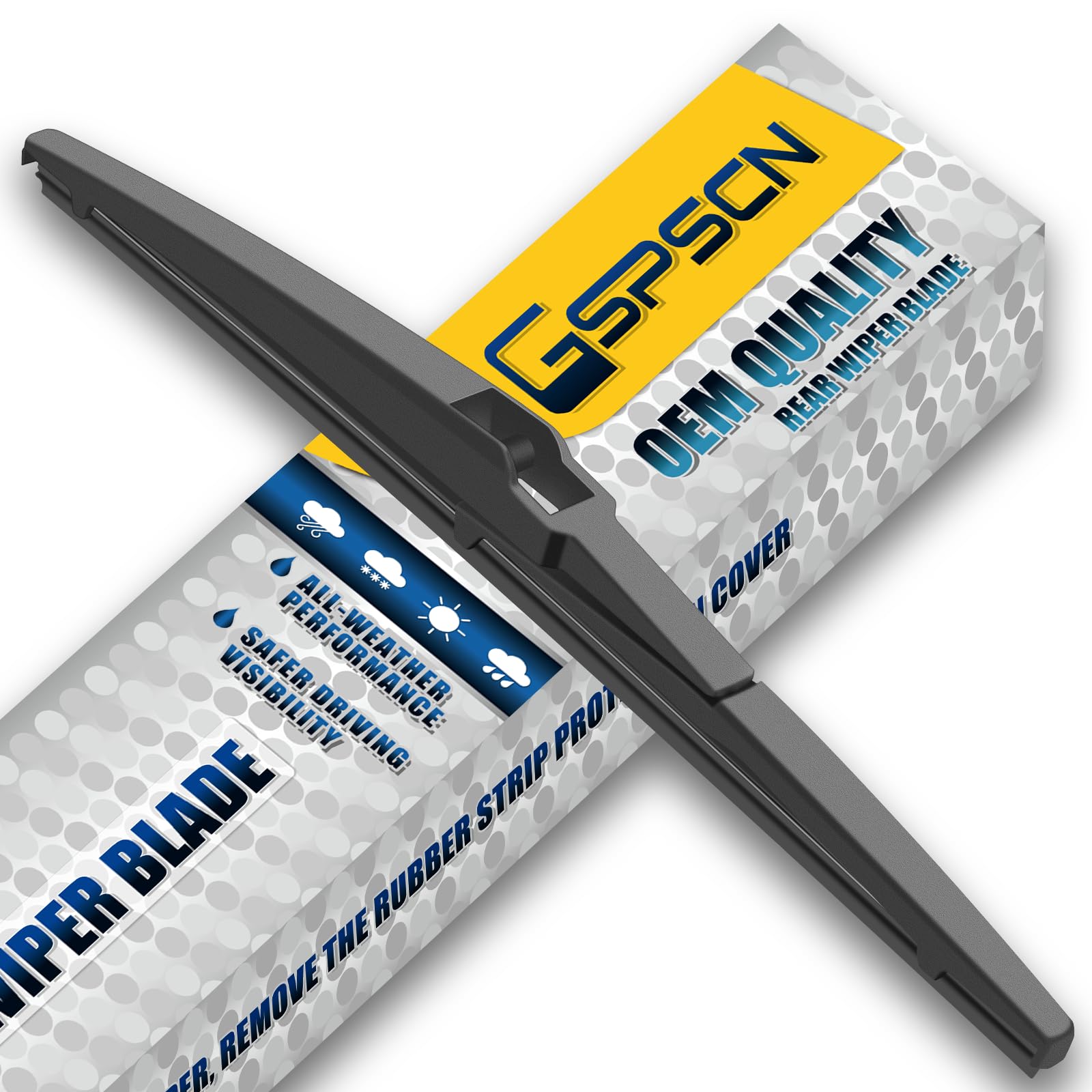 10'' Rear Wiper Blade,Replacement Back Windshield Wiper Blade For Jeep Compass 22-18 /Toyota Rav4 18-13 Highlander 23-20 Corolla