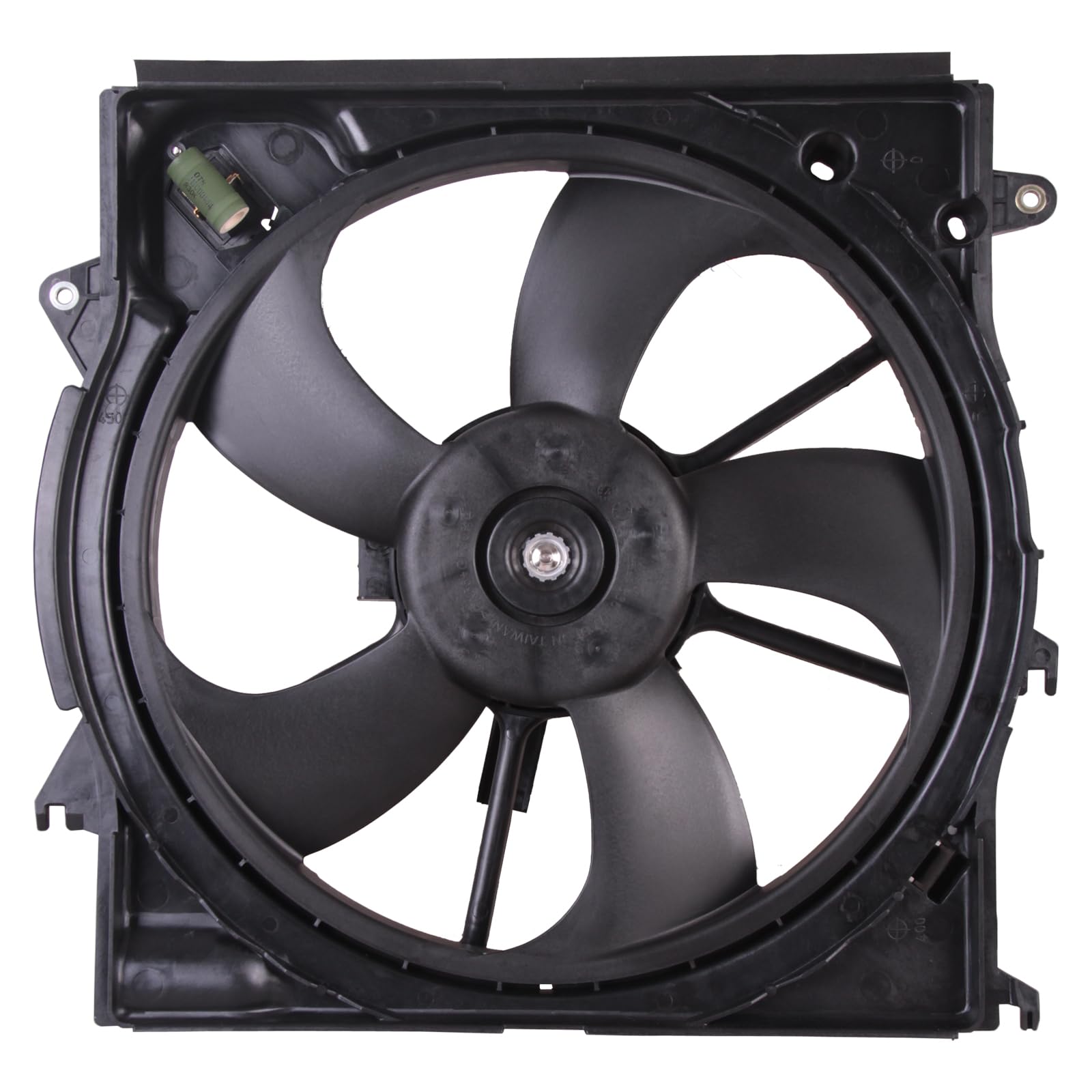 TYG Upgraded Cooling Fan Assembly for 2015-2019 Hyundai Sonata L4/1.6 Turbo/2.0 Turbo | Racing-Level OE Replacement Engine Radia