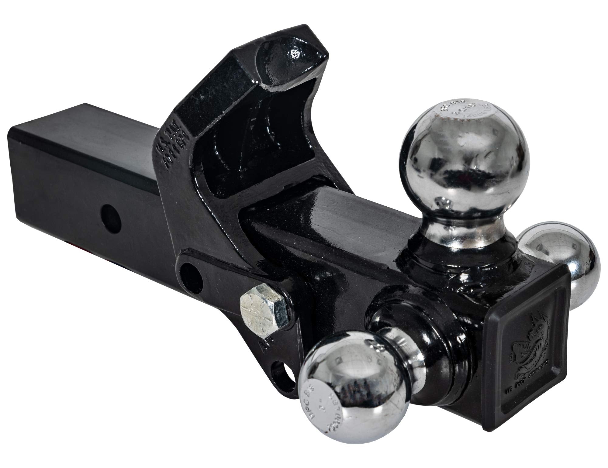 Triball Hitch W/Pintle Black 2.5In
