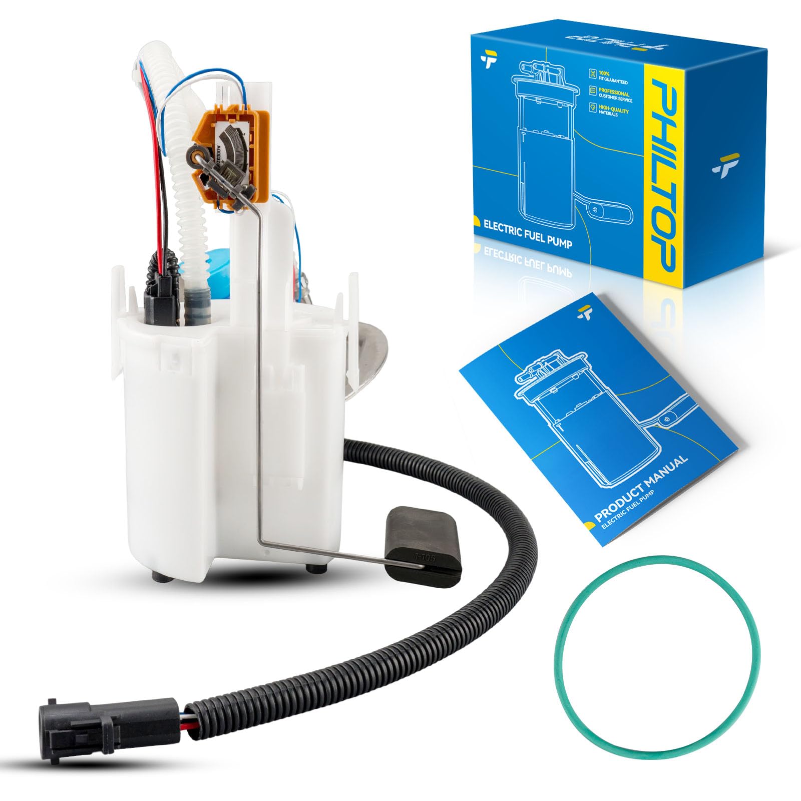 Fuel Pump Electric FG1437 PHILTOP Assembly Fit for F250 Super Duty / F350 Super Duty 2005-2007 6.8L 5.4L, E2386, E2641M, SP1150,