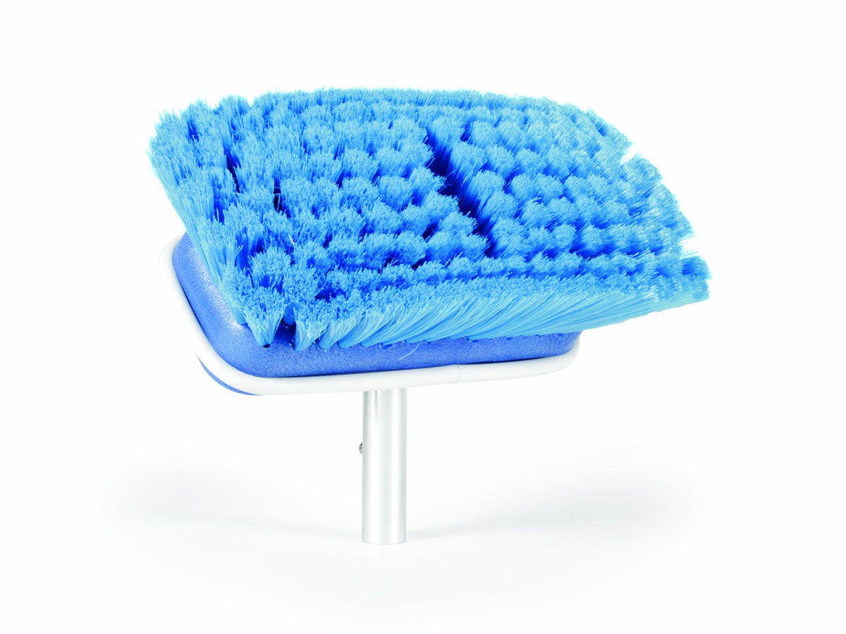 Camco 41922 Soft Blue Brush Attachment, 10'' Wide, Universal Fit