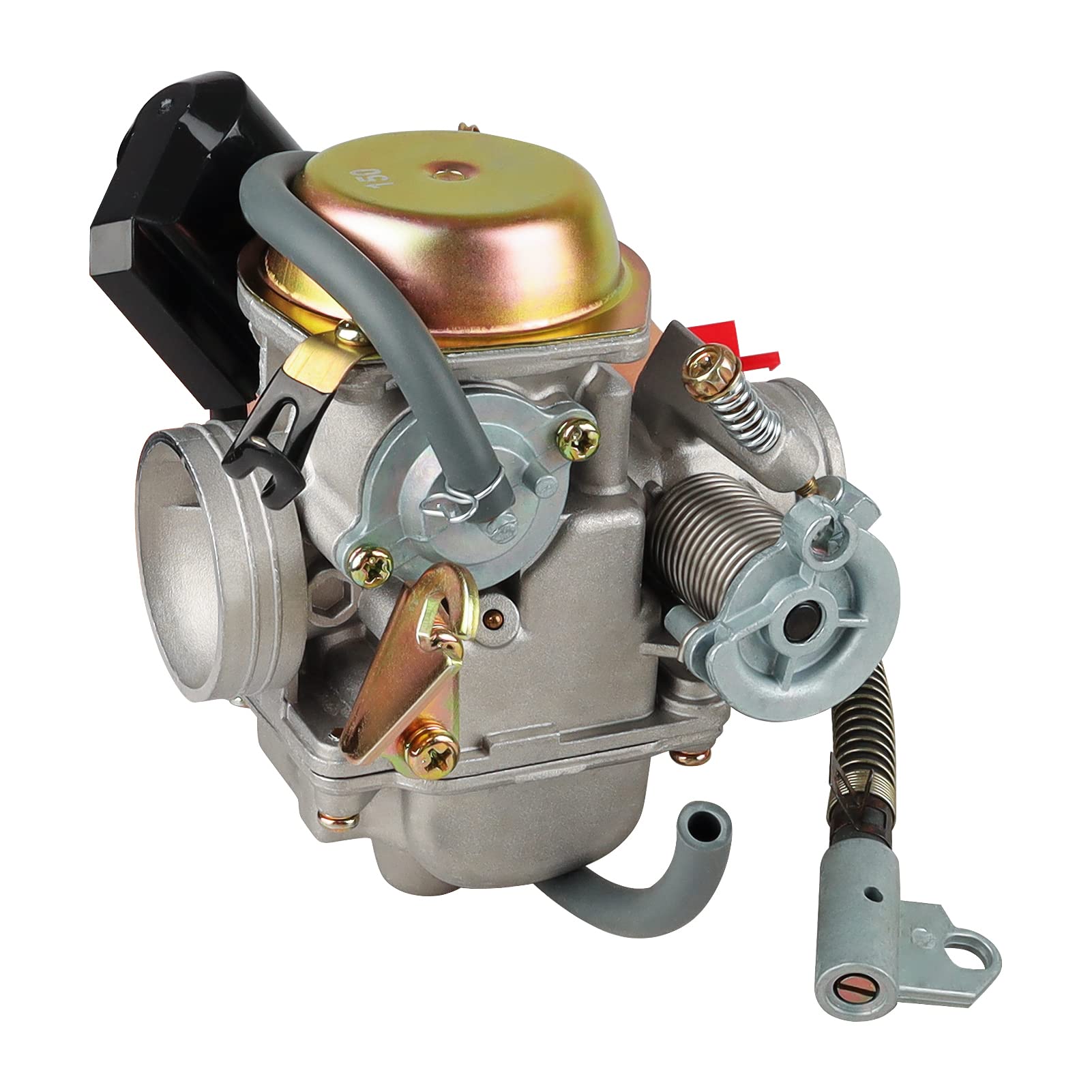 150cc Carburetor for GY6 4 Stroke Engines 125cc 150cc 152QMJ 157QMI PD24J 24mm for Motorcycle Scooter ATV Go Kart with Electric