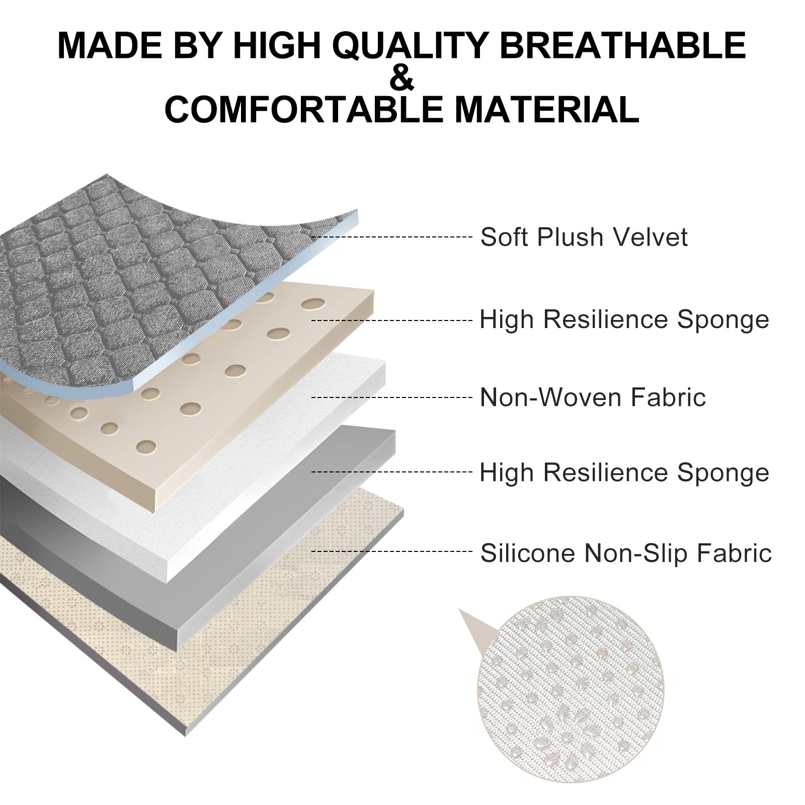 Surpassme Car Seat Covers Universal Seat Covers For Car Accessories With Storage Pockets, Car Front Seat Covers And Rear Bench C