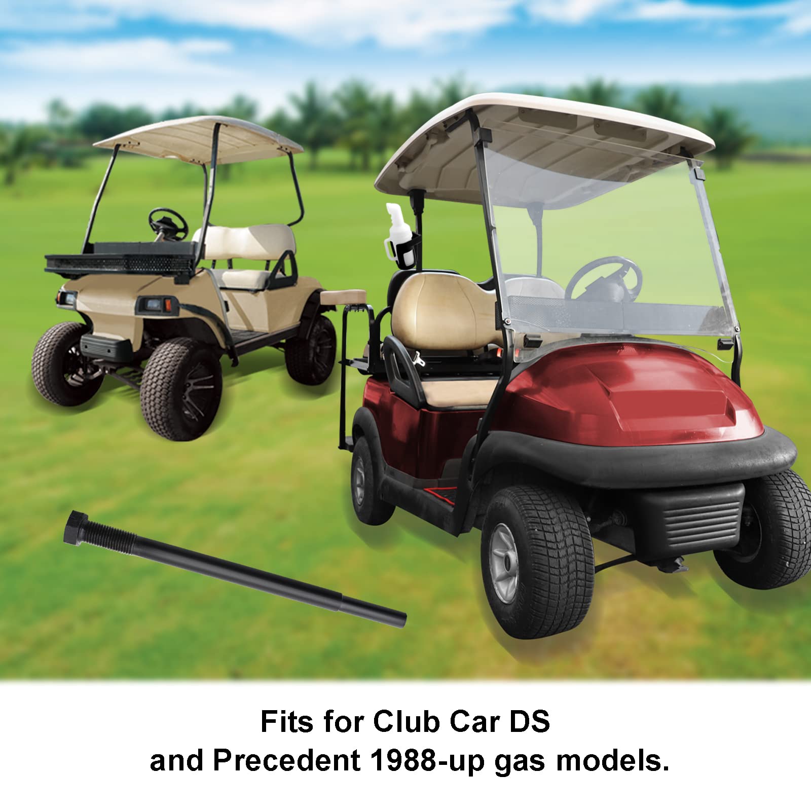 Roykaw Golf Cart Drive Clutch Puller Bolt Removal Tool for Club Car DS 1988-2005/Precedent 2004-up Models, Replaces OEM # 101449