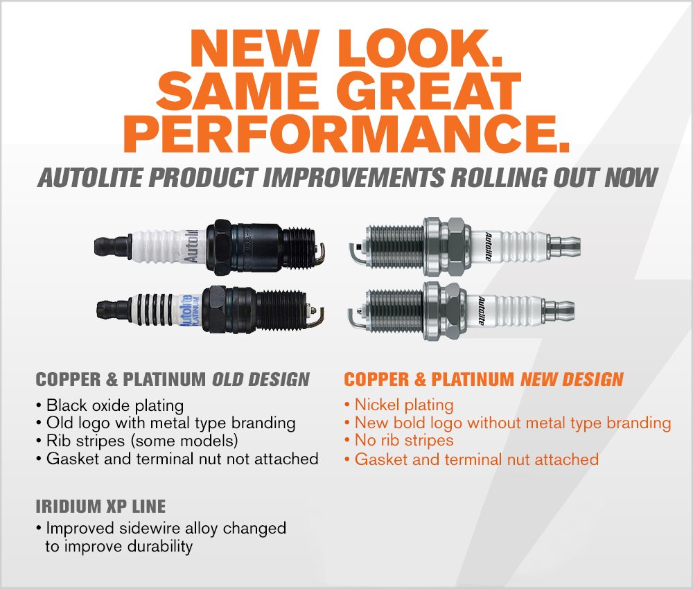 Autolite 458Dp Copper Non-Resistor Automotive Replacement Spark Plug (1 Pack)