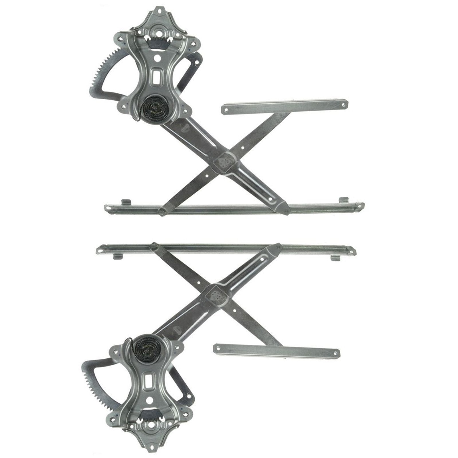 Trq Front Power Window Regulator Set Compatible With 2004-2009 Toyota Sienna